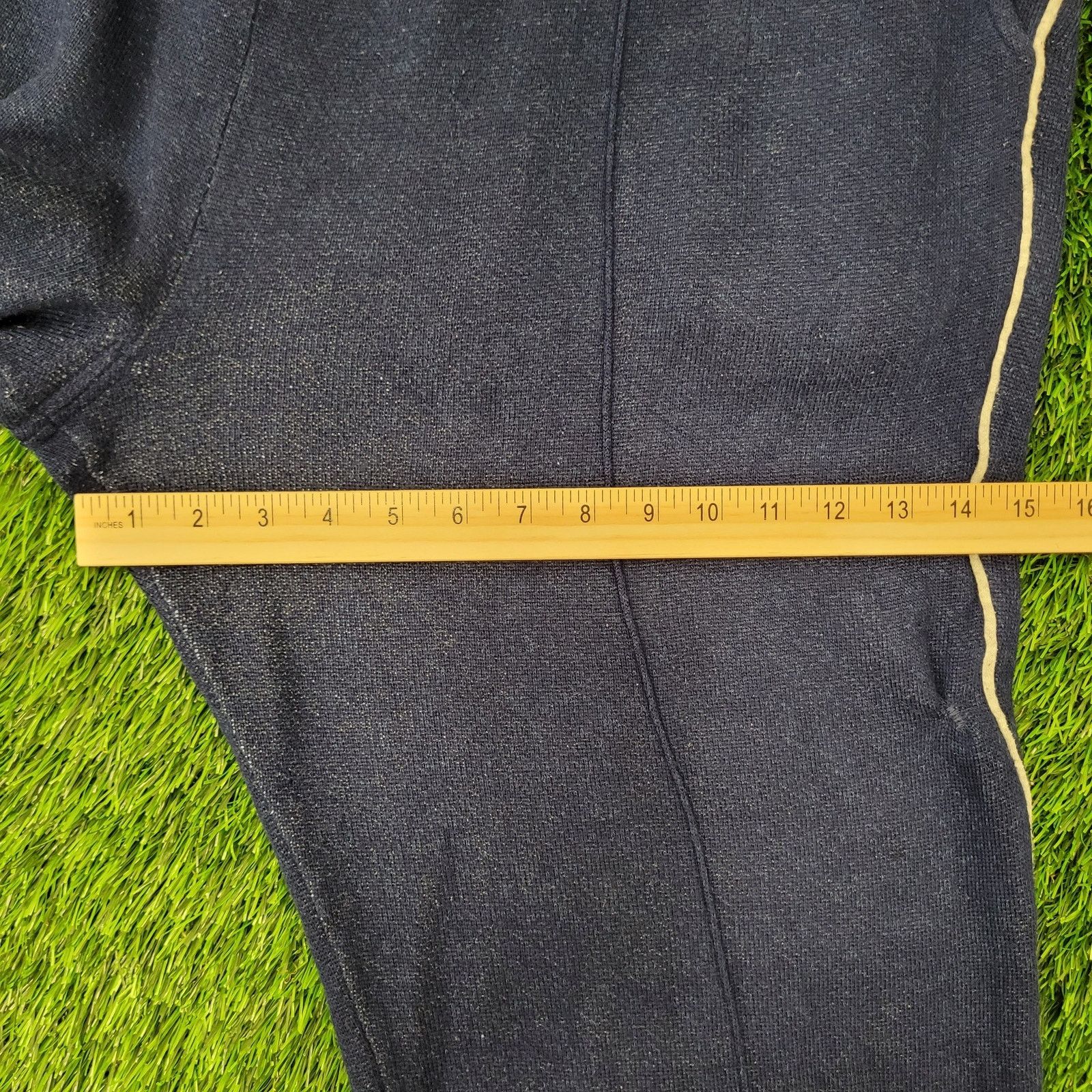 Vintage Vintage Christian-Dior Monsieur Sweatpants Large Navy-Blue Size US 38 / EU 54 - 18 Thumbnail