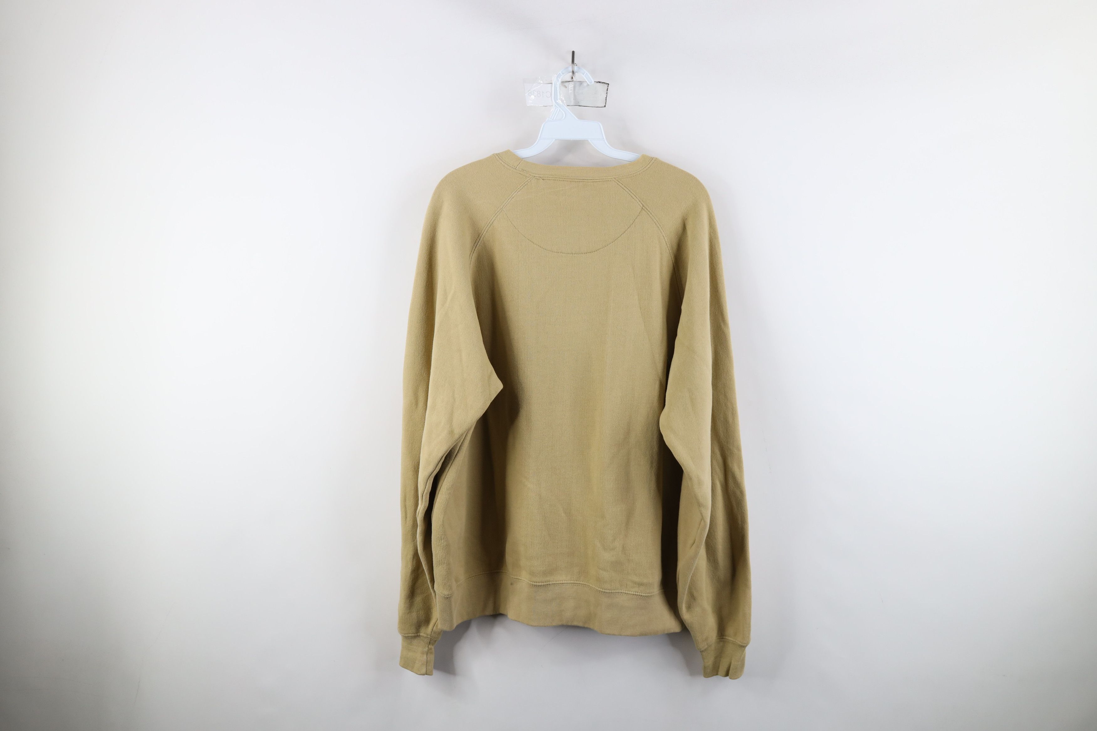 Vintage × Woolrich Woolen Mills Vintage 90s Woolrich Faded Blank Crewneck Sweatshirt Beige Size US M / EU 48-50 / 2 - 10 Thumbnail