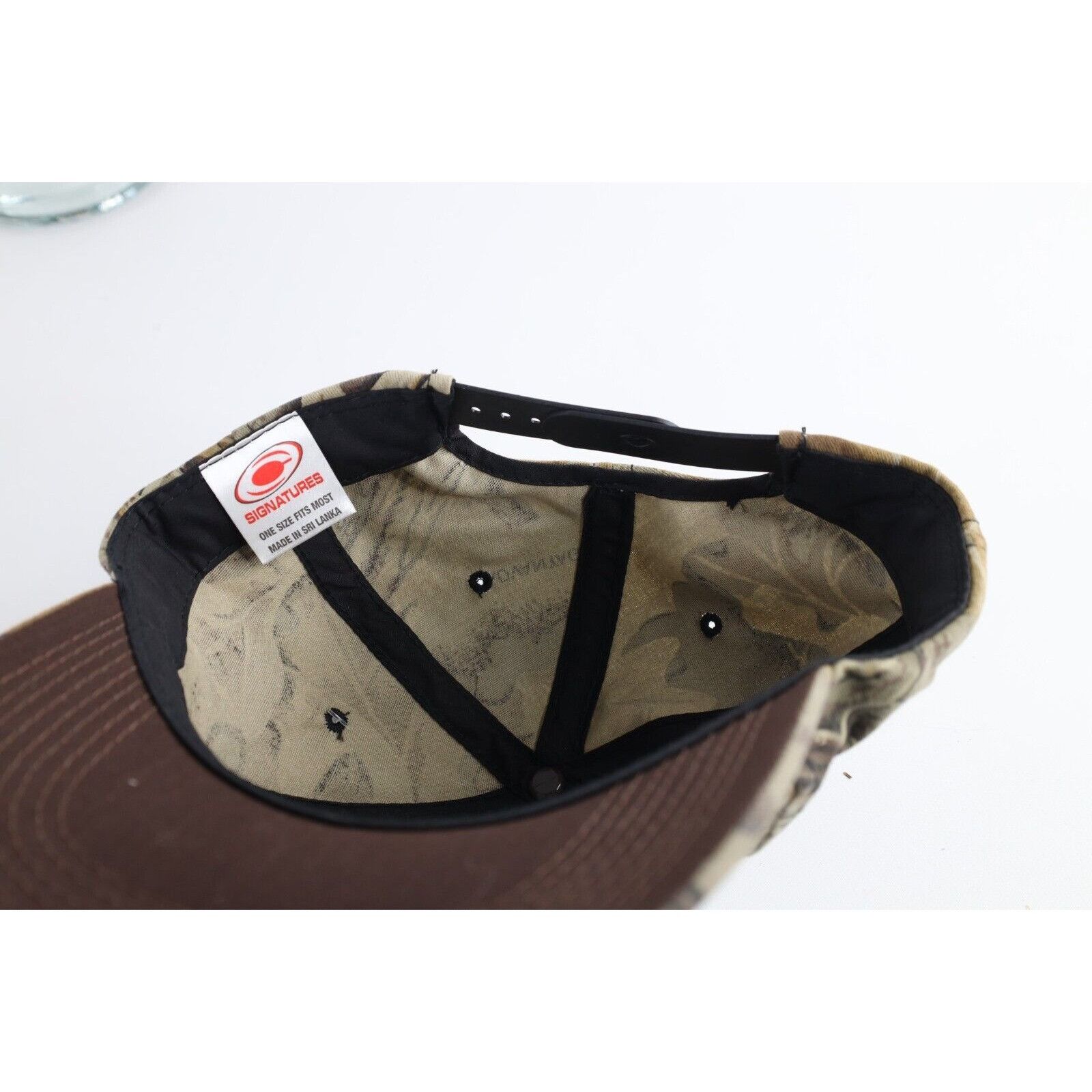 Vintage Deadstock Vintage 90s Streetwear Blank Advantage Camo Hat Size ONE SIZE - 7 Thumbnail
