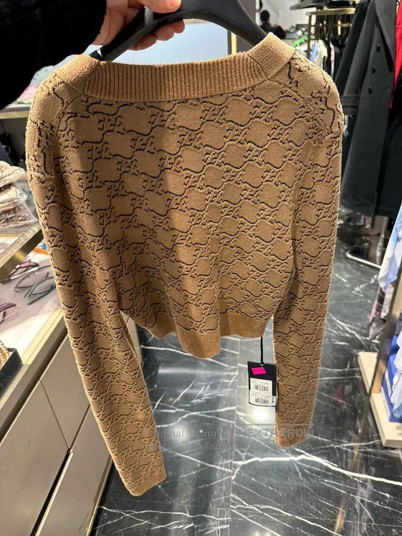 Fendi Fendi Monogrammed knit jacket Size XS / US 0-2 / IT 36-38 - 5 Thumbnail