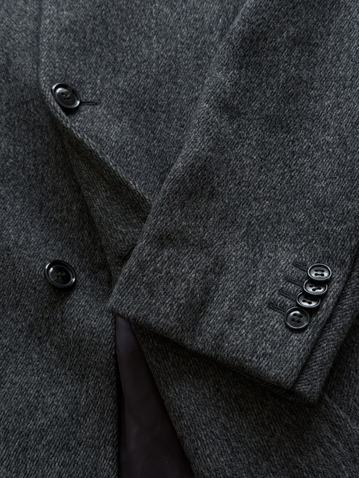 Suitsupply Suitsupply Gray Wool Cashmere Coat Size 48 Size US M / EU 48-50 / 2 - 6 Thumbnail