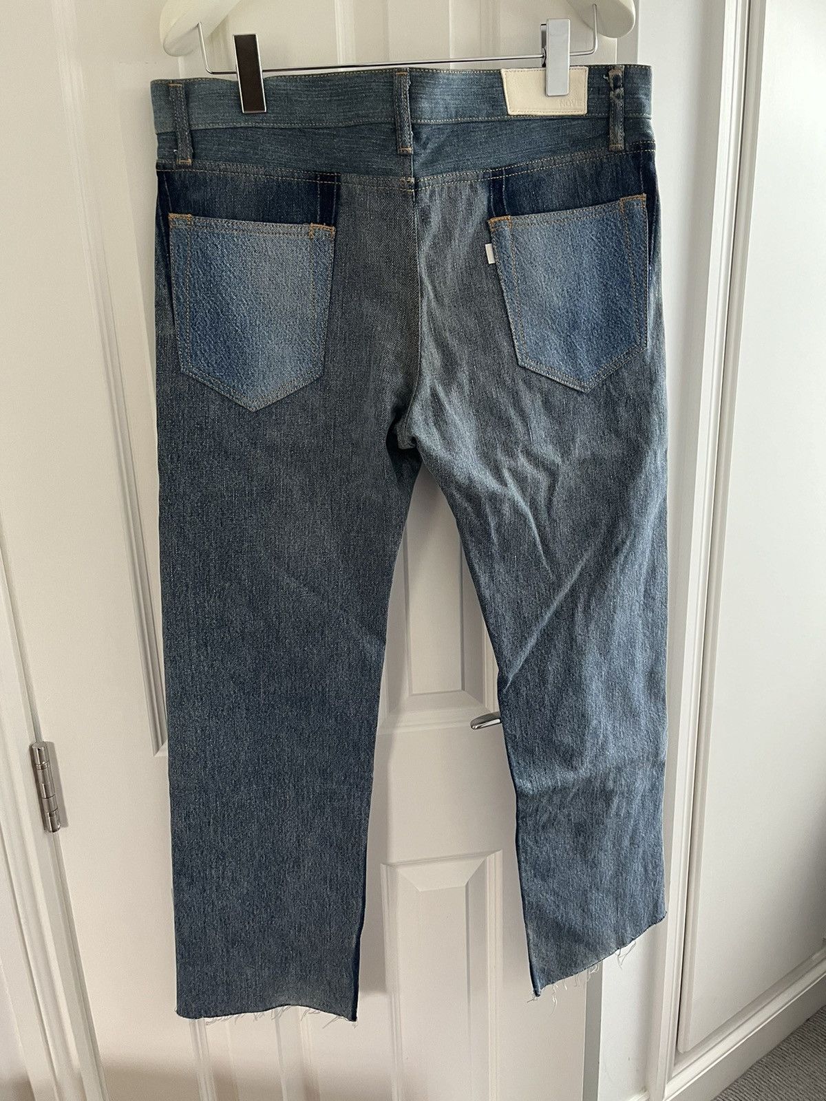 Japanese Brand NOVE Made in Japan Japan Reconstructed Jeans Size US 34 / EU 50 - 5 Thumbnail