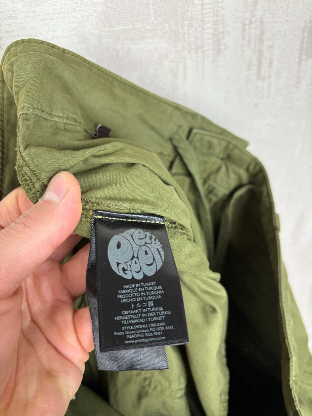 Pretty Green Pretty Green Army Cargo Bermuda Shorts Men's Size W 34 Size US 34 / EU 50 - 18 Thumbnail