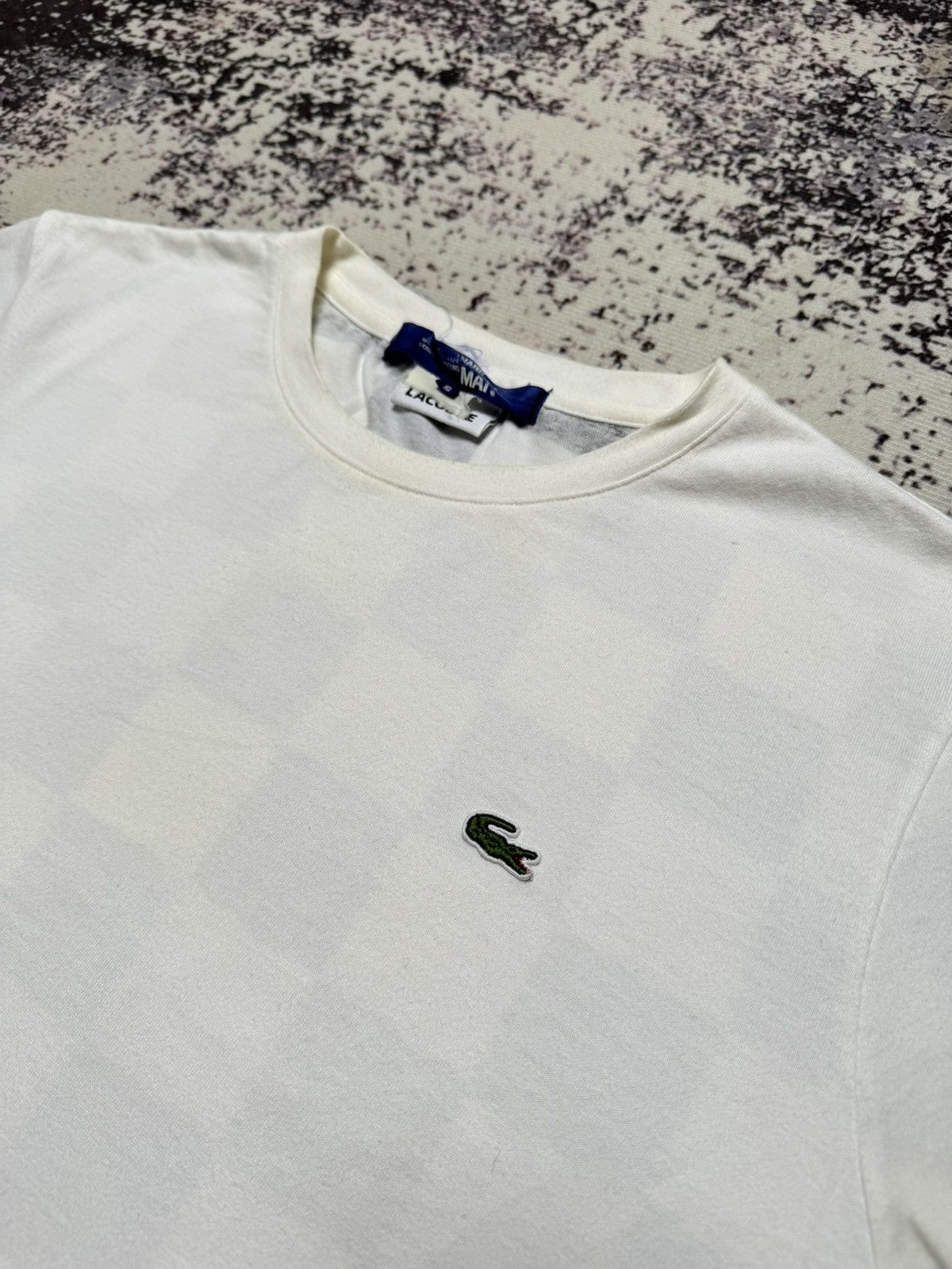 Lacoste Lacoste x Junya Watanabe tshirt white black S Size US S / EU 44-46 / 1 - 4 Thumbnail