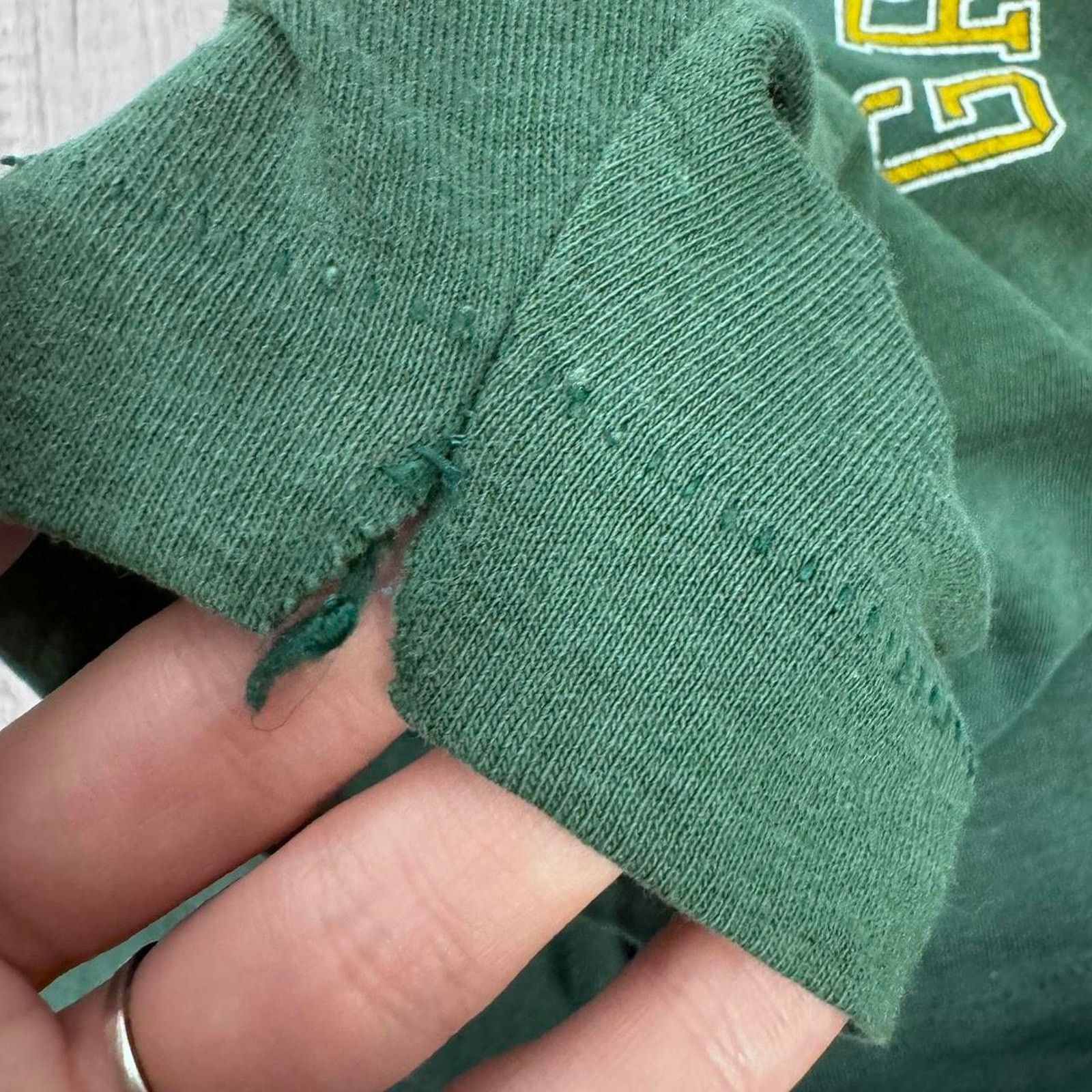 Champion × Vintage VINT Champion Green Bay Packers Helmet Tee USA Made NFL Size S / US 4 / IT 40 - 7 Thumbnail