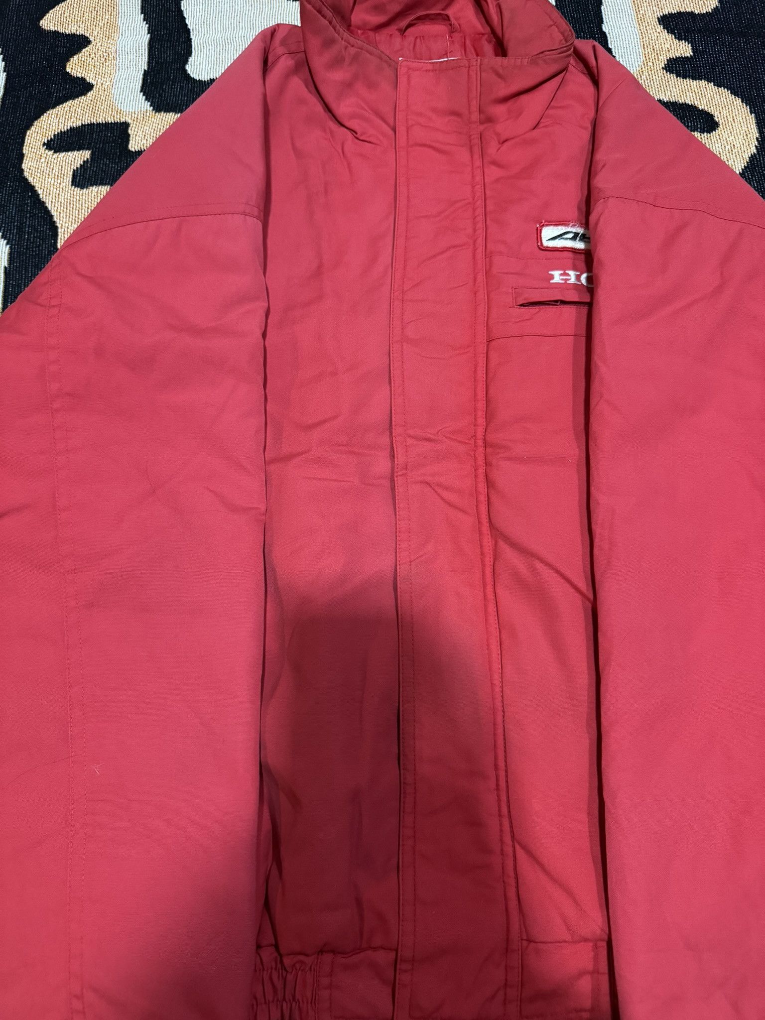Japanese Brand × Sports Specialties × Vintage Vintage Honda Civic Absolute Bomber Jacket Sun Faded Size US L / EU 52-54 / 3 - 6 Thumbnail