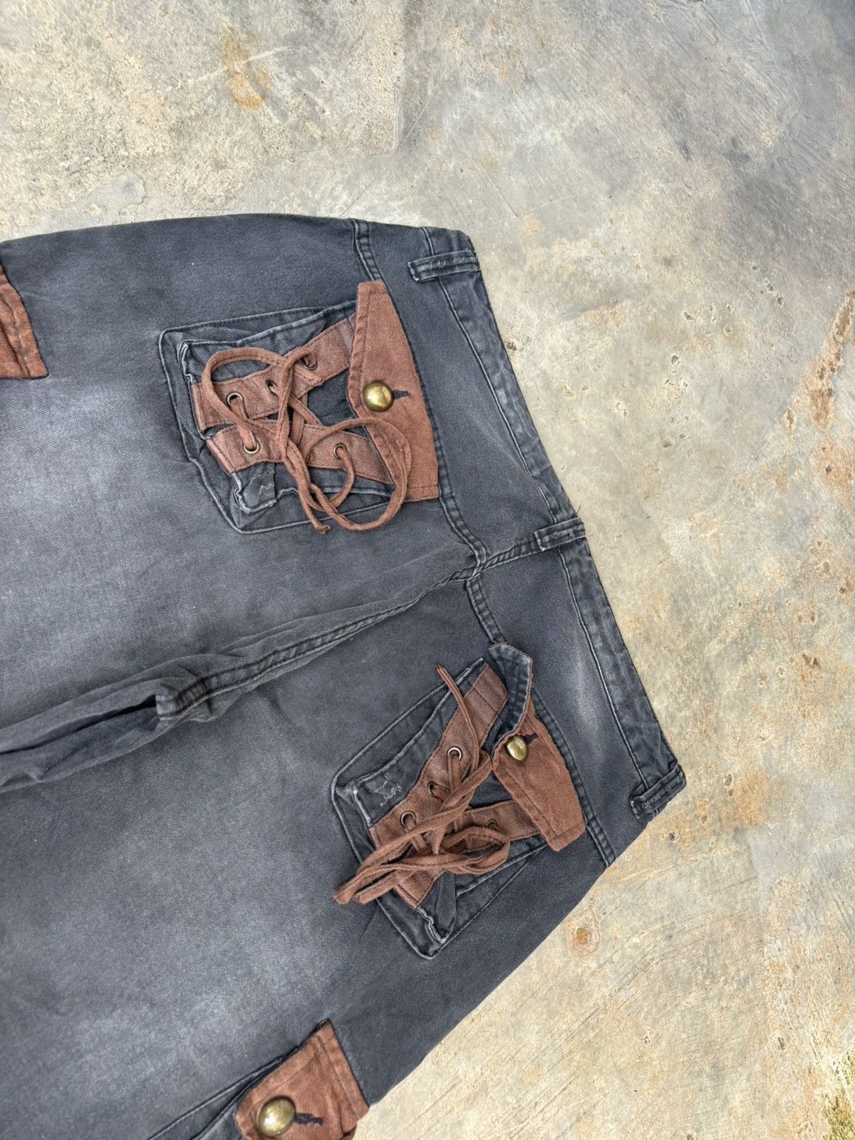 If Six Was Nine × Japanese Brand × Tornado Mart R&G Ifsixwasnine Lgb Style Cargo Pants Size US 34 / EU 50 - 4 Thumbnail