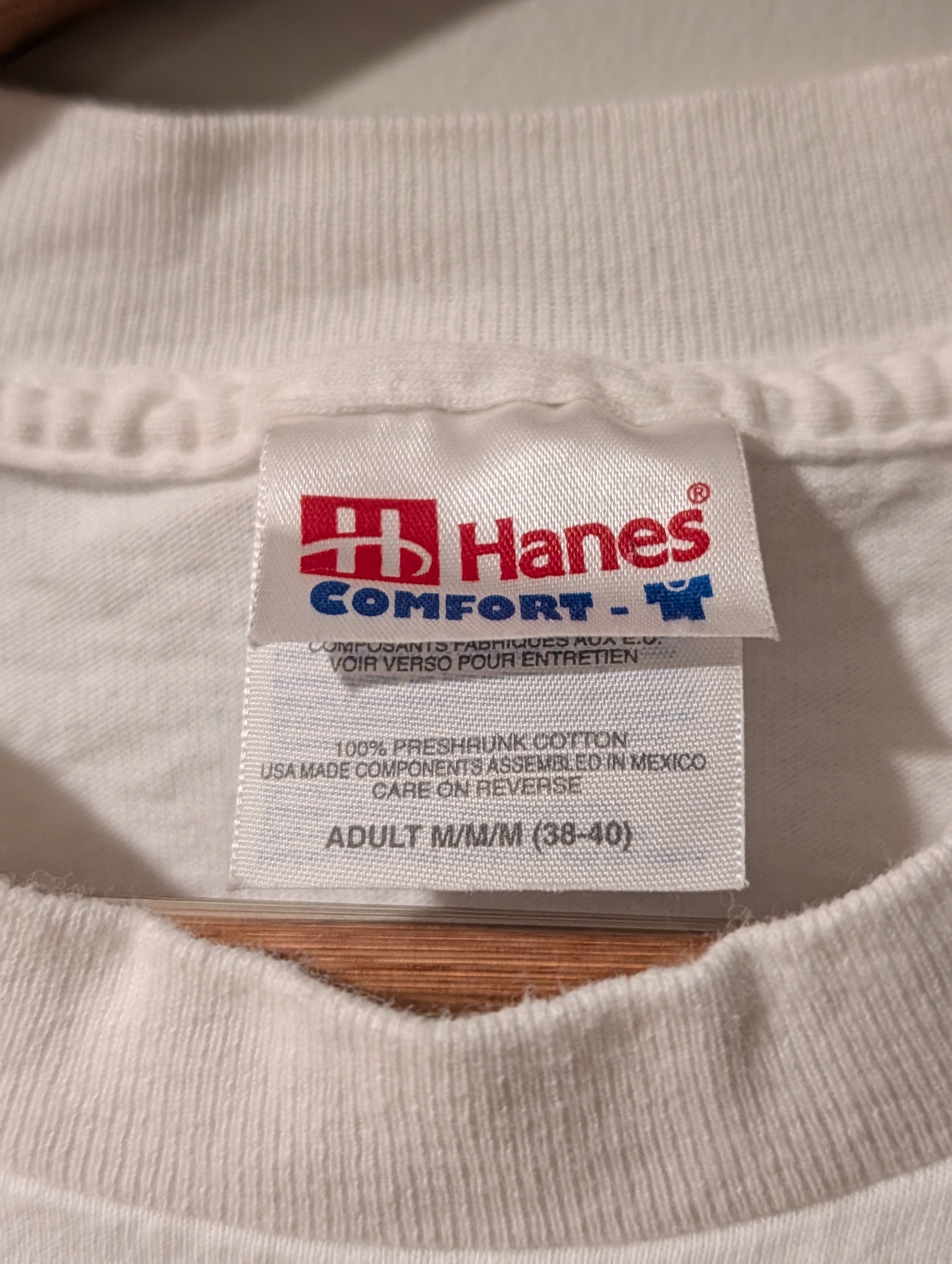 Hanes Vintage 1994 Saint Francis Assisi T-Shirt Catholic Religion Size US M / EU 48-50 / 2 - 4 Thumbnail