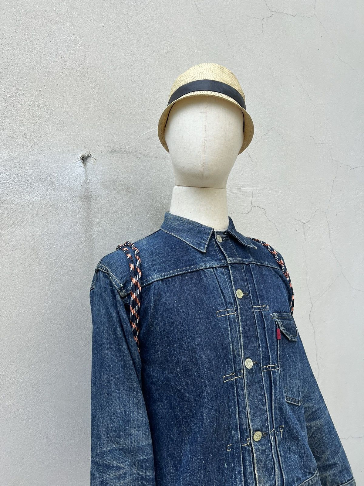 Designer Bellwoodmade Japan HBT Denim Rucksack Bag Size ONE SIZE - 8 Thumbnail