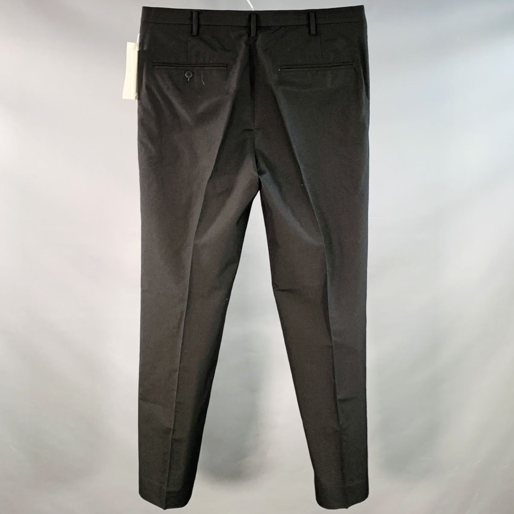 Visvim VISVIM Dalton Slacks Dress Pants Black Wool Linen Zip Fly Tapered Slacks Size L Men Size US 33 - 2 Thumbnail