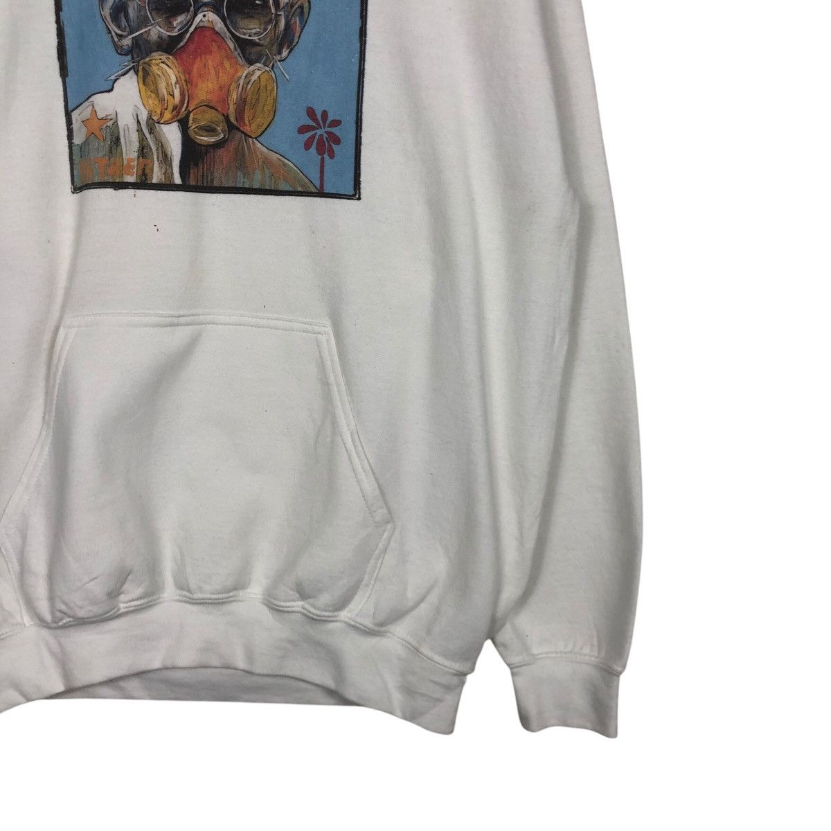 Japanese Brand × Vintage 📌Vintage Hoodie Pull Over Grandfather Sun Goku Big Logo Size US M / EU 48-50 / 2 - 6 Thumbnail