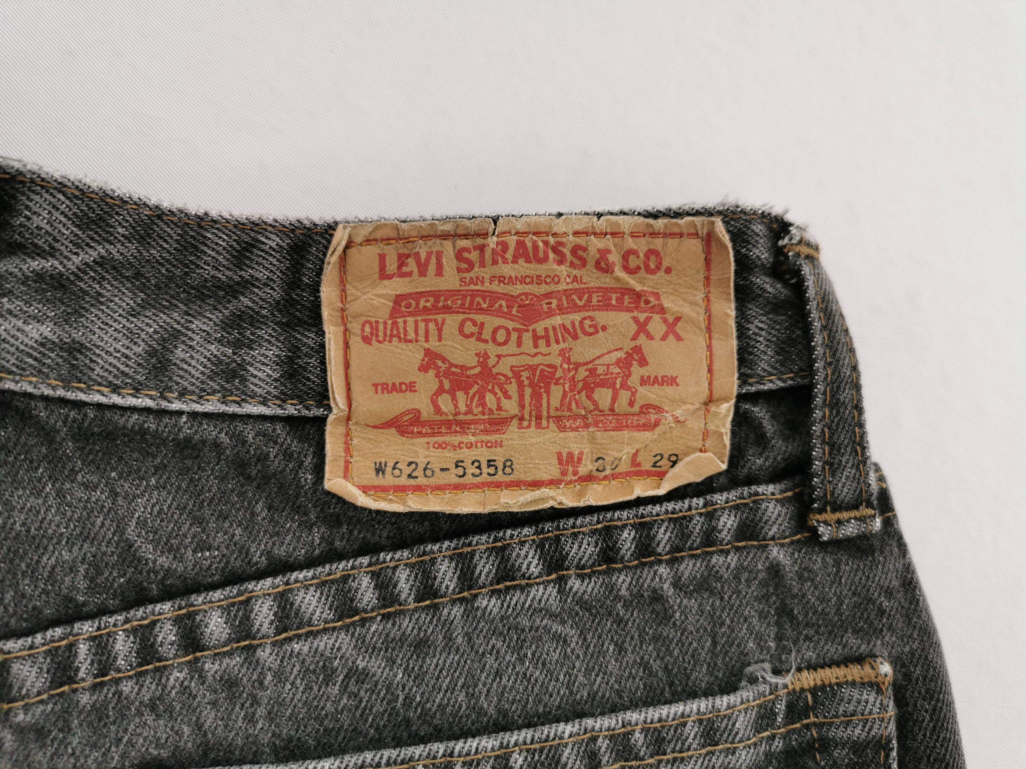 Levi's Levis 626-5358 Women Denim Jeans Pants Made In Japan Size 24" / US 00 / IT 34 - 9 Thumbnail