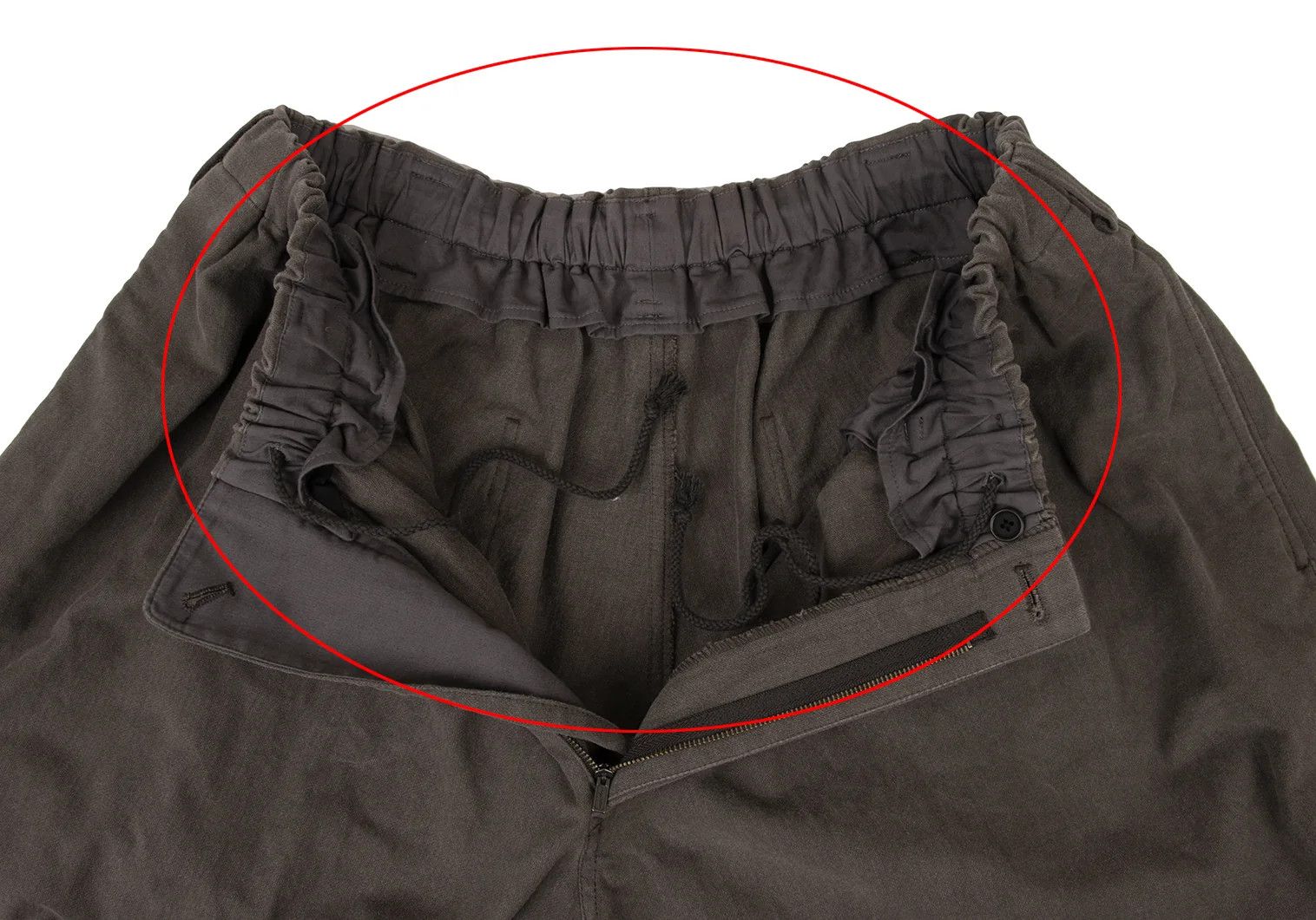 Yohji Yamamoto Yohji Yamamoto Cotton Tapered Pants Mocha 3 Size US 34 / EU 50 - 6 Thumbnail