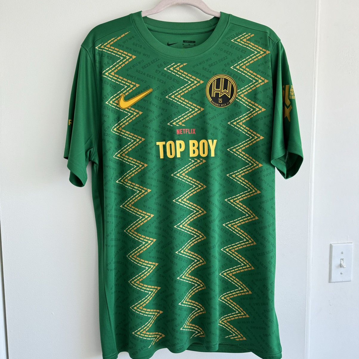 Other Nike x Topboy X Netflix x Hackney Wick soccer jersey Size US XL / EU 56 / 4 - 1 Thumbnail