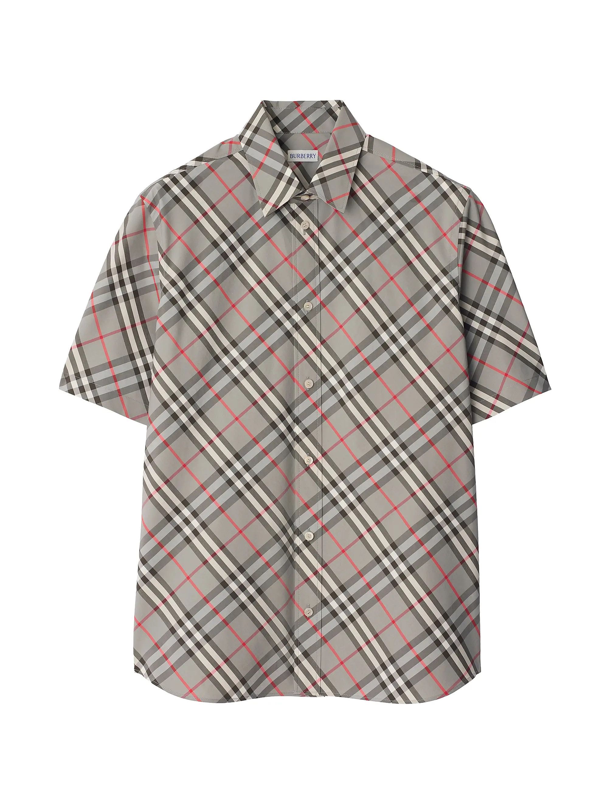 Burberry os11x0126 Check Cotton Shirt in Multicolor Size US XL / EU 56 / 4 - 1 Thumbnail