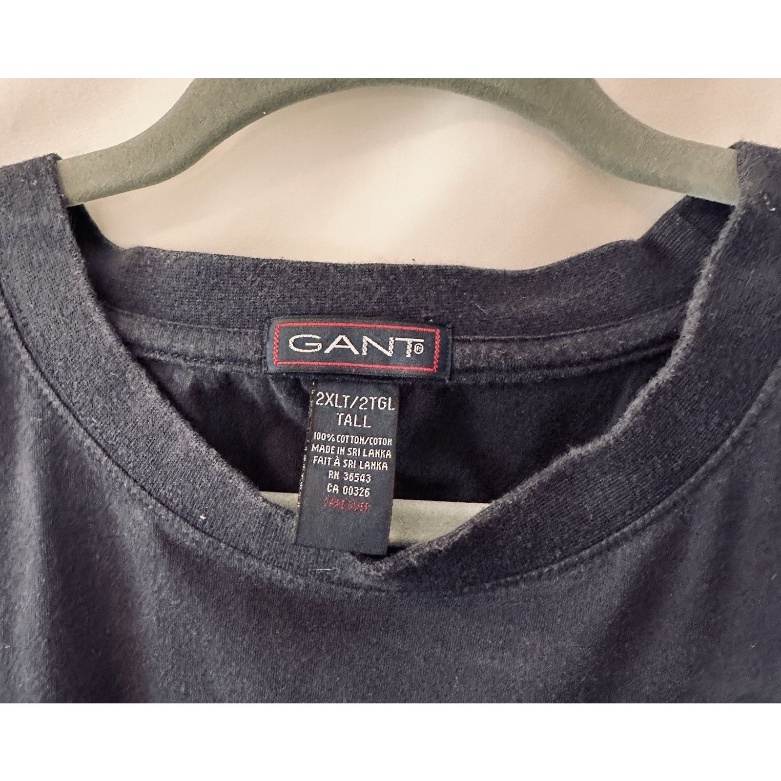 Gant Gant U.S.A. Graphic T-Shirt 2XLT Tall, Blue 100%Cotton Size US XXL / EU 58 / 5 - 4 Thumbnail