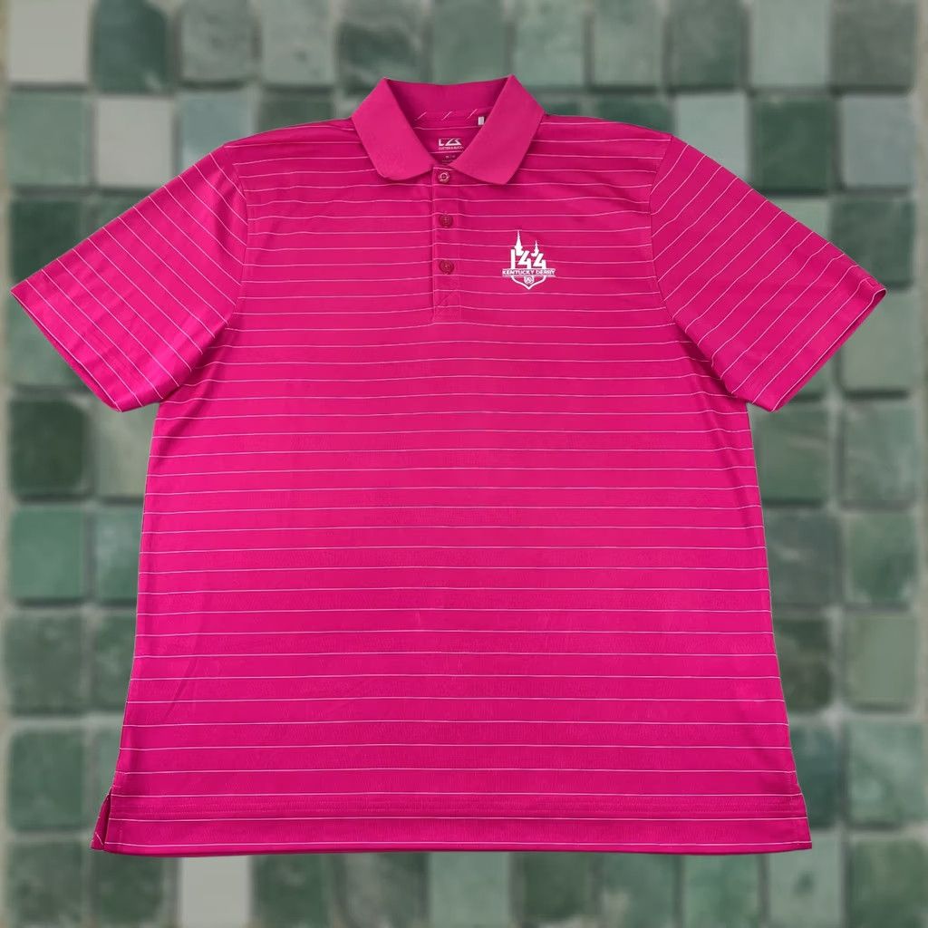 Cutter & Buck Cutter & Buck Kentucky Derby Polo Shirt Men M Pink CB DryTec SS NWOT Size US M / EU 48-50 / 2 - 1 Thumbnail