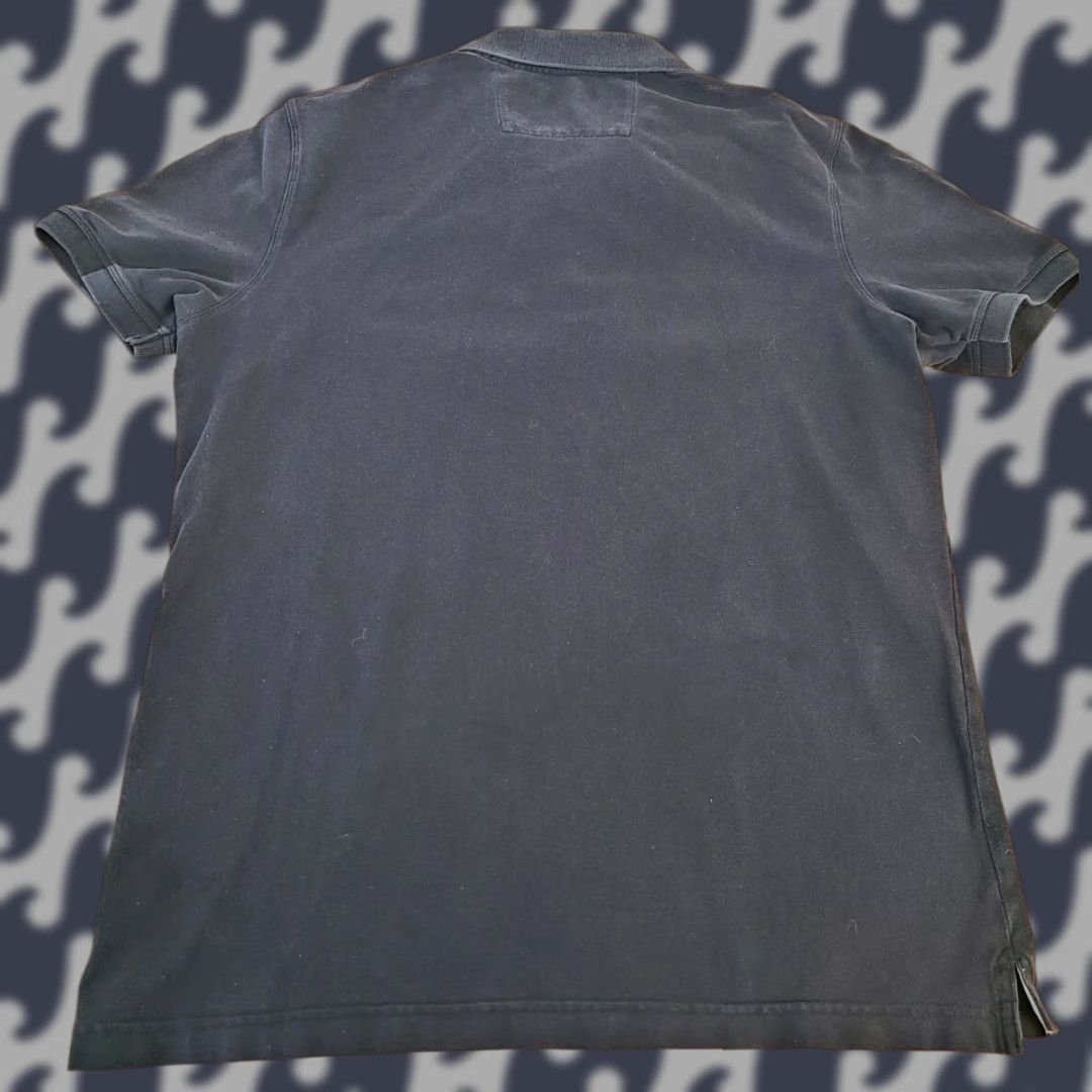 Banana Republic Banana Republic Polo Shirt Short Sleeve Men Black Size M Faded Rugby style Button-Up Shirt Size US M / EU 48-50 / 2 - 1 Thumbnail