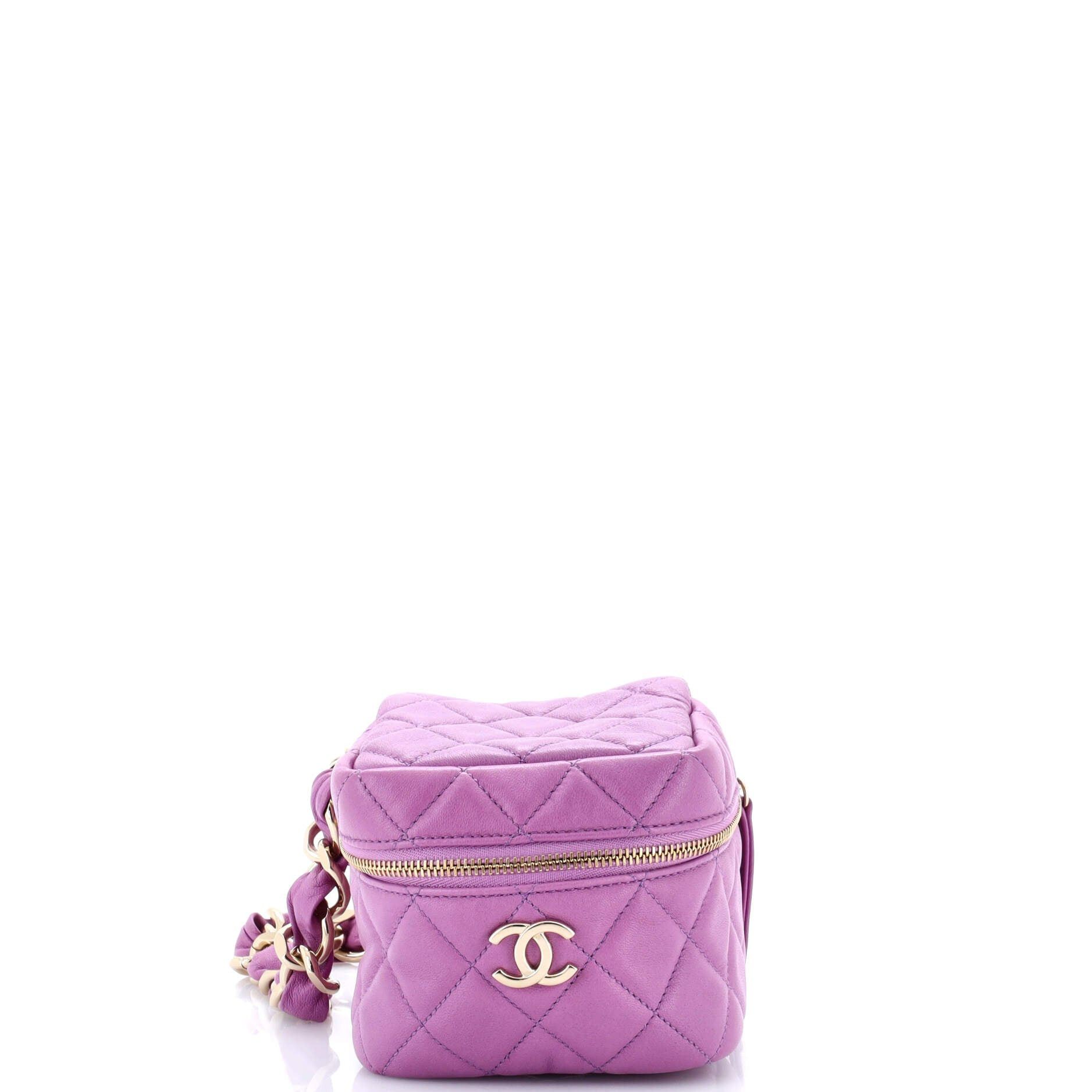 Chanel CC Cube Zip Clutch with Chain Handle Size ONE SIZE - 1 Thumbnail