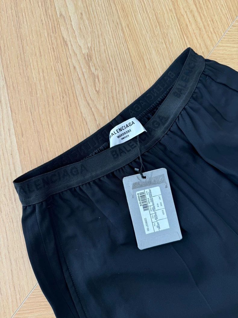 Balenciaga Balenciaga Straight-leg trousers made of draped fabric Size US 34 / EU 50 - 4 Thumbnail