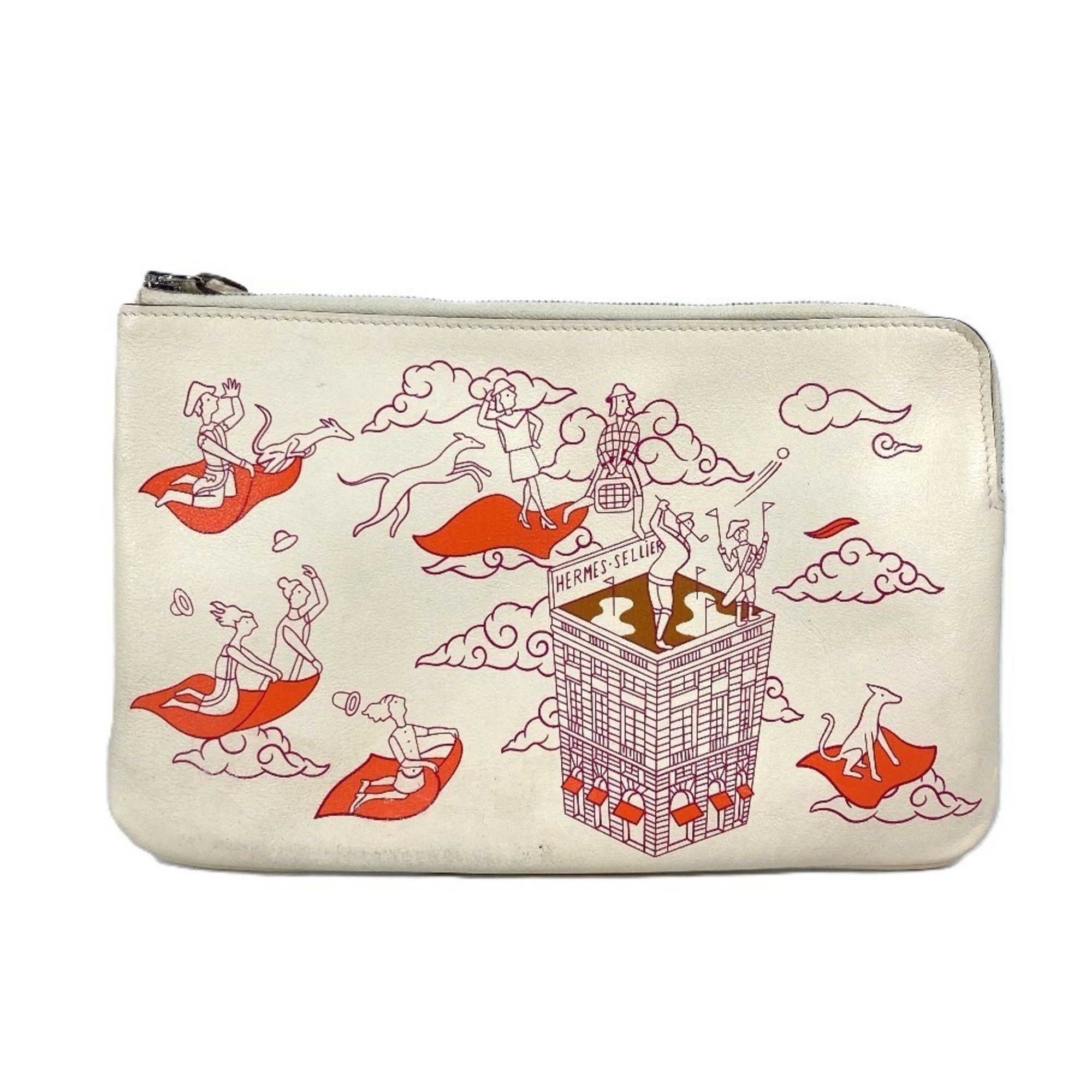 Hermes Hermès Trousse Plate PM clutch Size ONE SIZE - 1 Thumbnail