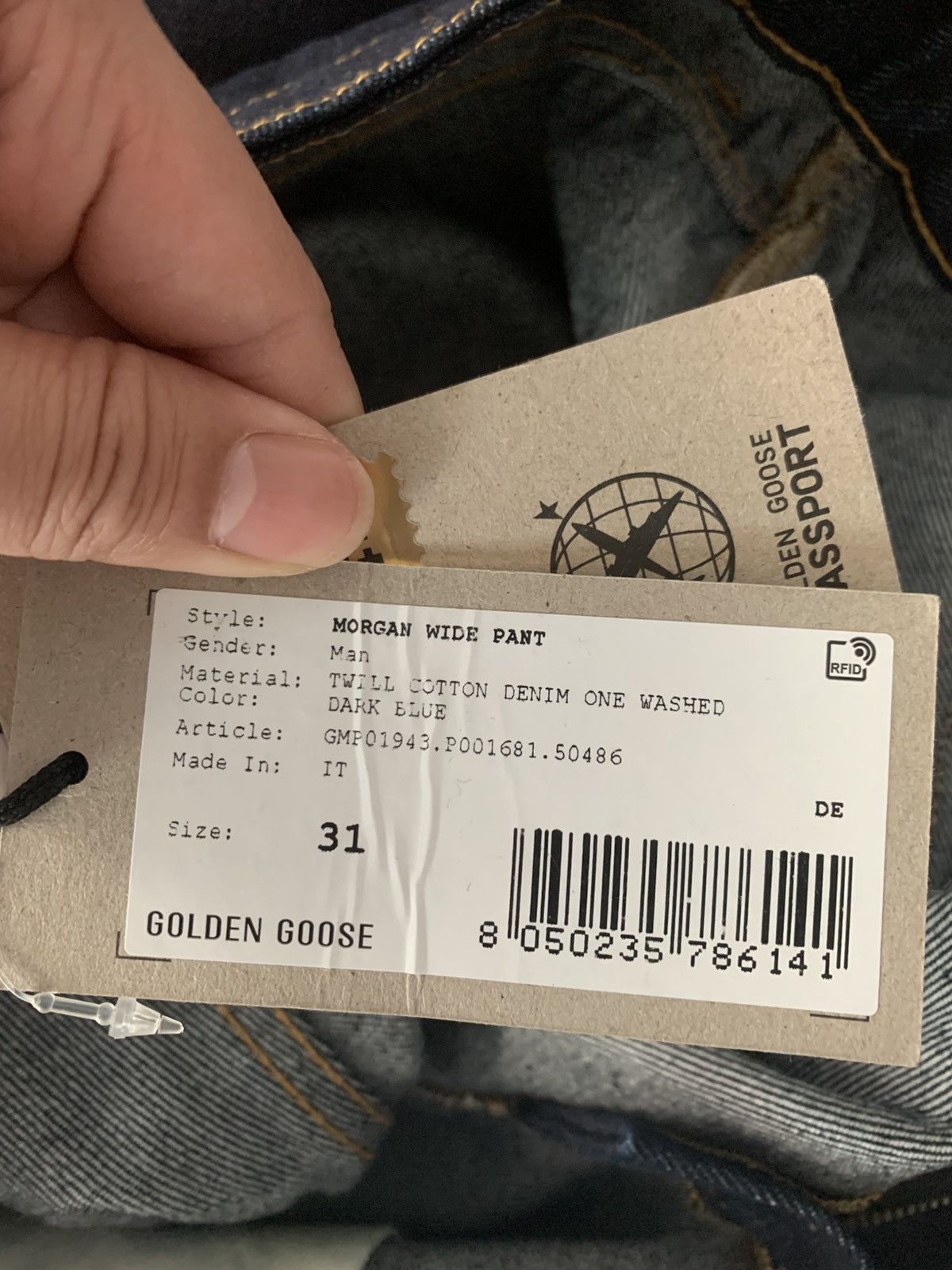 Golden Goose Golden Goose GGDB Morgan Wide Pants Size US 31 - 14 Thumbnail