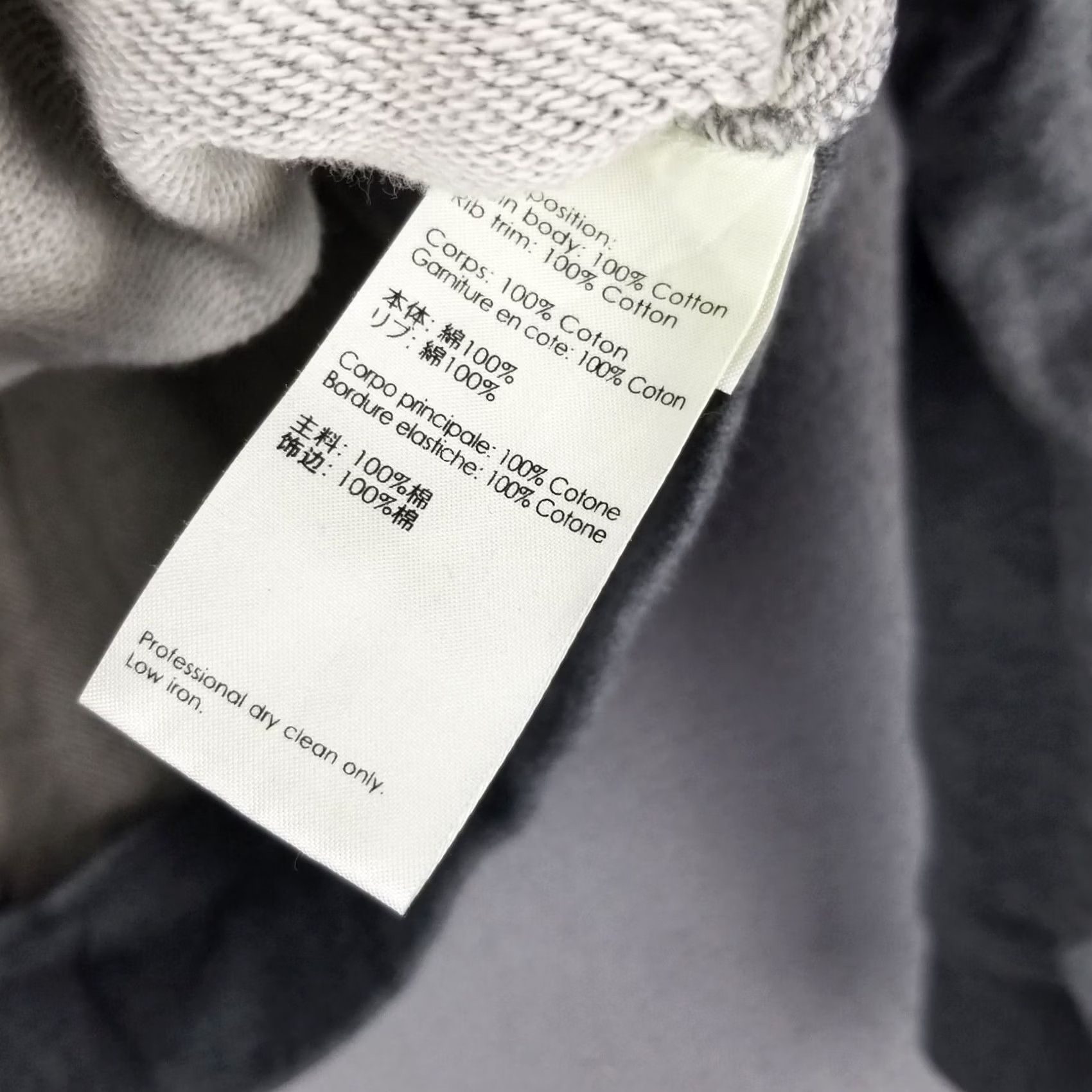3.1 Phillip Lim 3.1Phillip Lim Name Drop appliquéd Jersey Crewneck Sweatshirt XS Women Gray Solid Knit Cotton Crew Neck Pullover Designer Sweatshirt Womens XS Size XS / US 0-2 / IT 36-38 - 6 Thumbnail