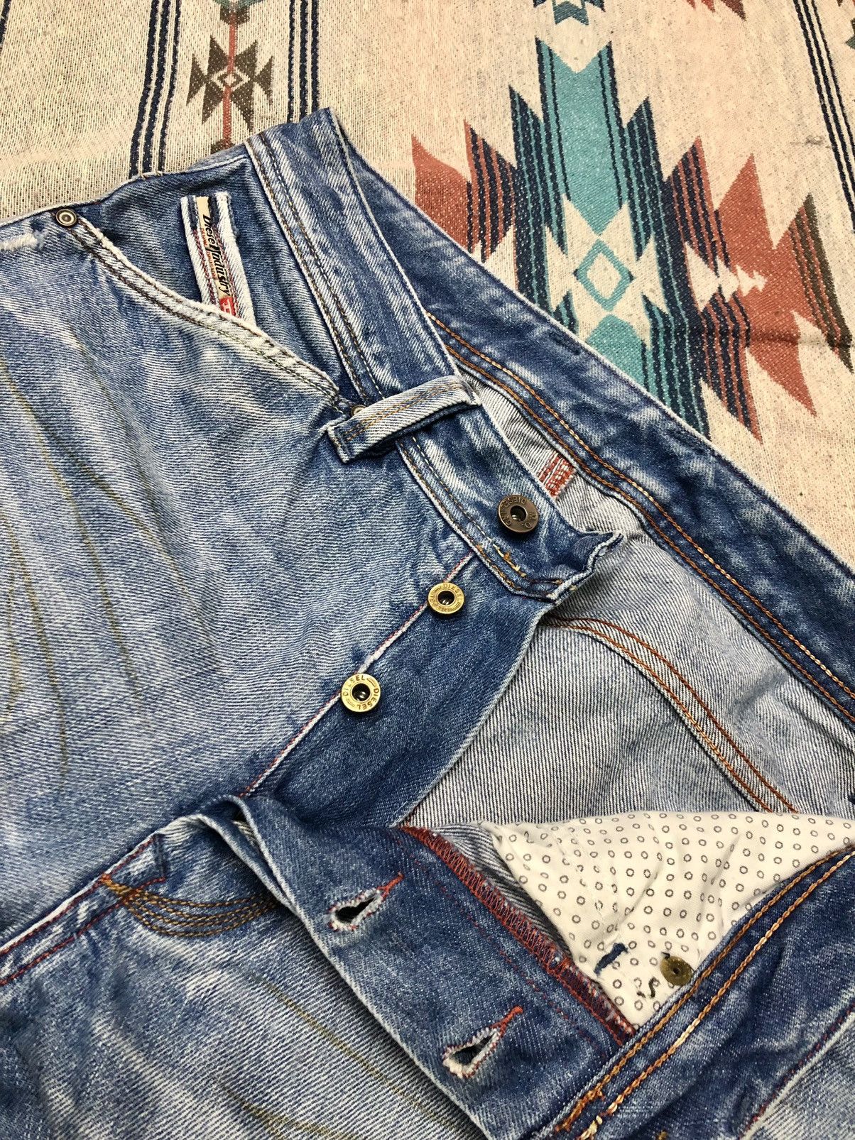 Diesel VINTAGE DIESEL DISTRESSED DENIM Size US 31 - 5 Thumbnail