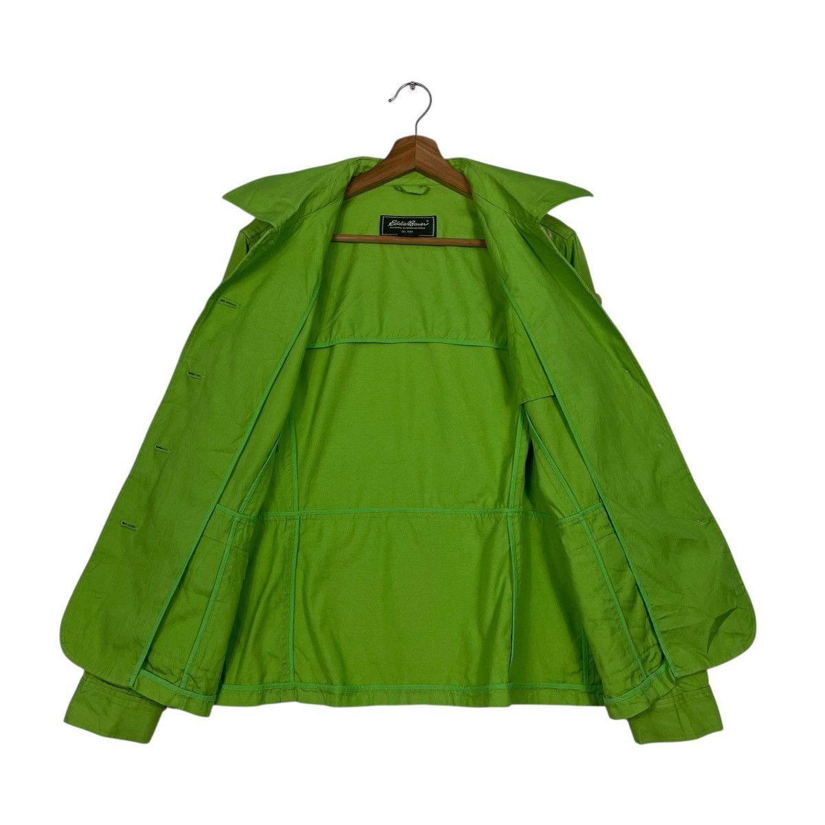 Eddie Bauer Eddie Bauer Green Cotton Jacket Size L / US 10 / IT 46 - 11 Thumbnail