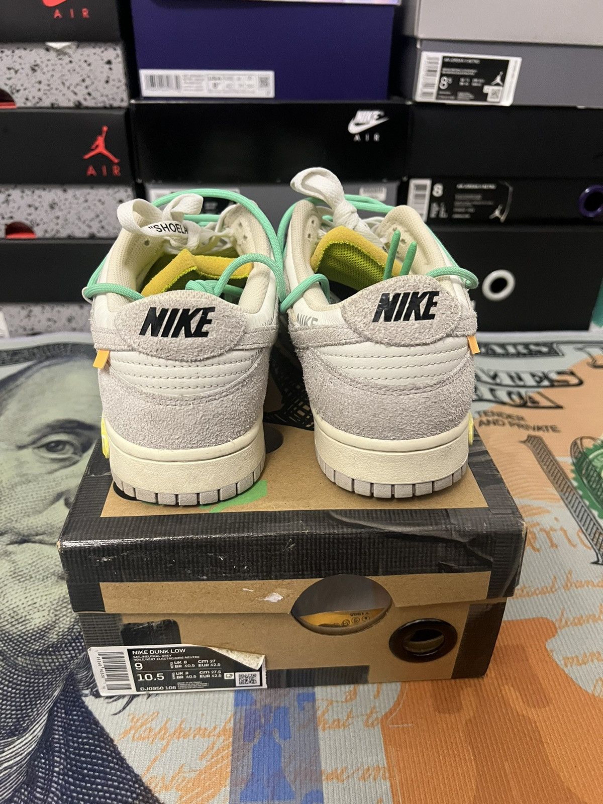 Nike Off White Nike Dunk Lot 14 Size US 9 / EU 42 - 3 Thumbnail