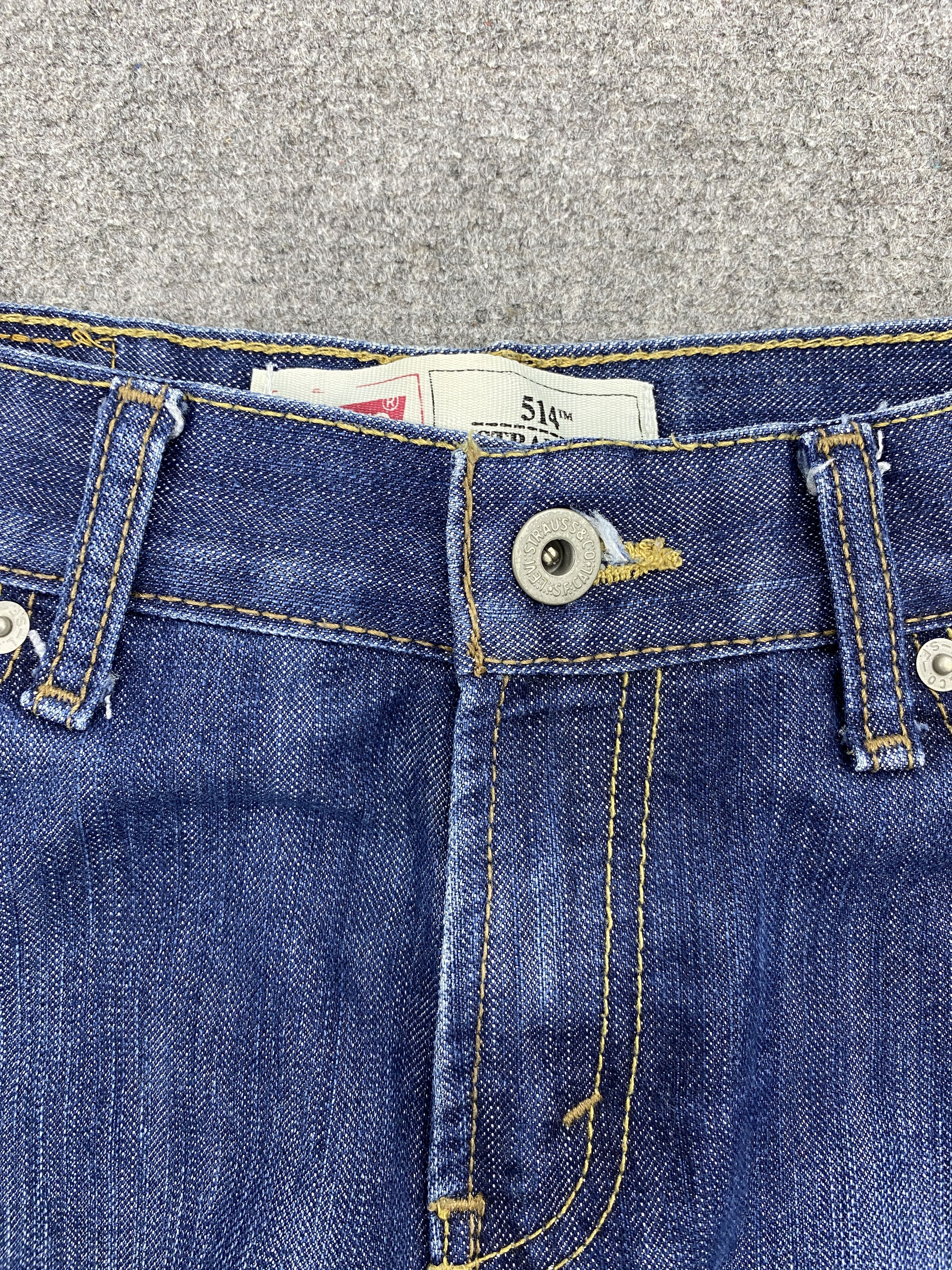 Levi's Vintage Distressed Levis 514 Faded Blue Jeans S0034 Size US 28 / EU 44 - 11 Thumbnail
