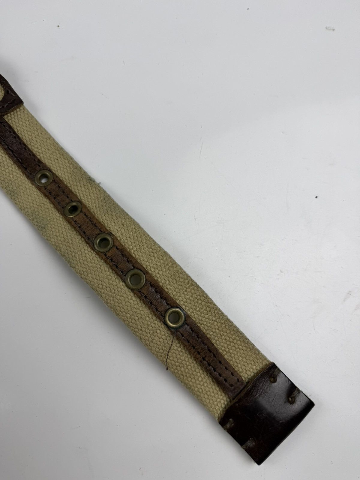 Japanese Brand rare design belt made in england tc50 Size 34 - 3 Thumbnail