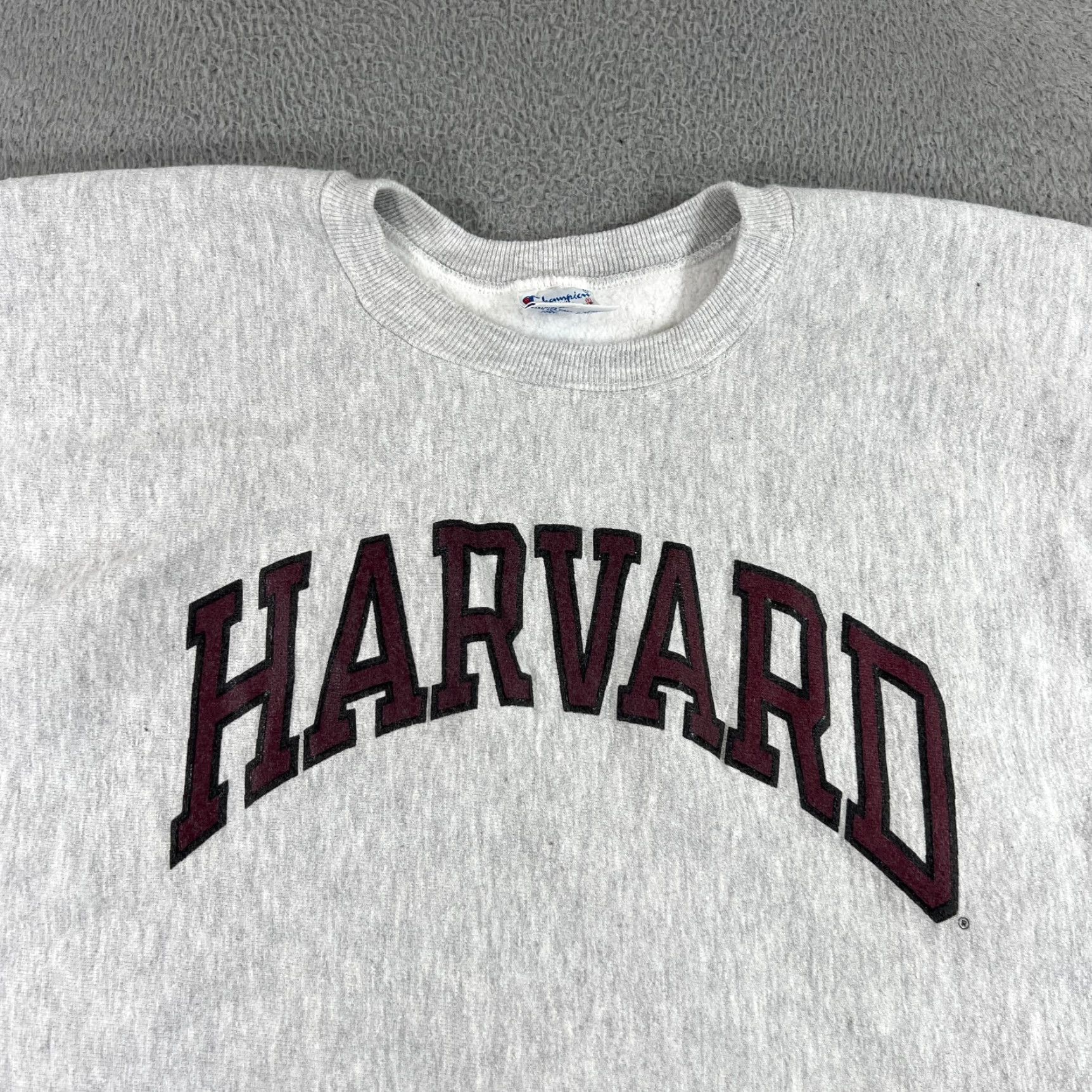 Champion Vintage Champion Reverse Weave Sweatshirt Mens XXL Gray Harvard Crewneck 90s USA USA United States Size US XXL / EU 58 / 5 - 2 Thumbnail