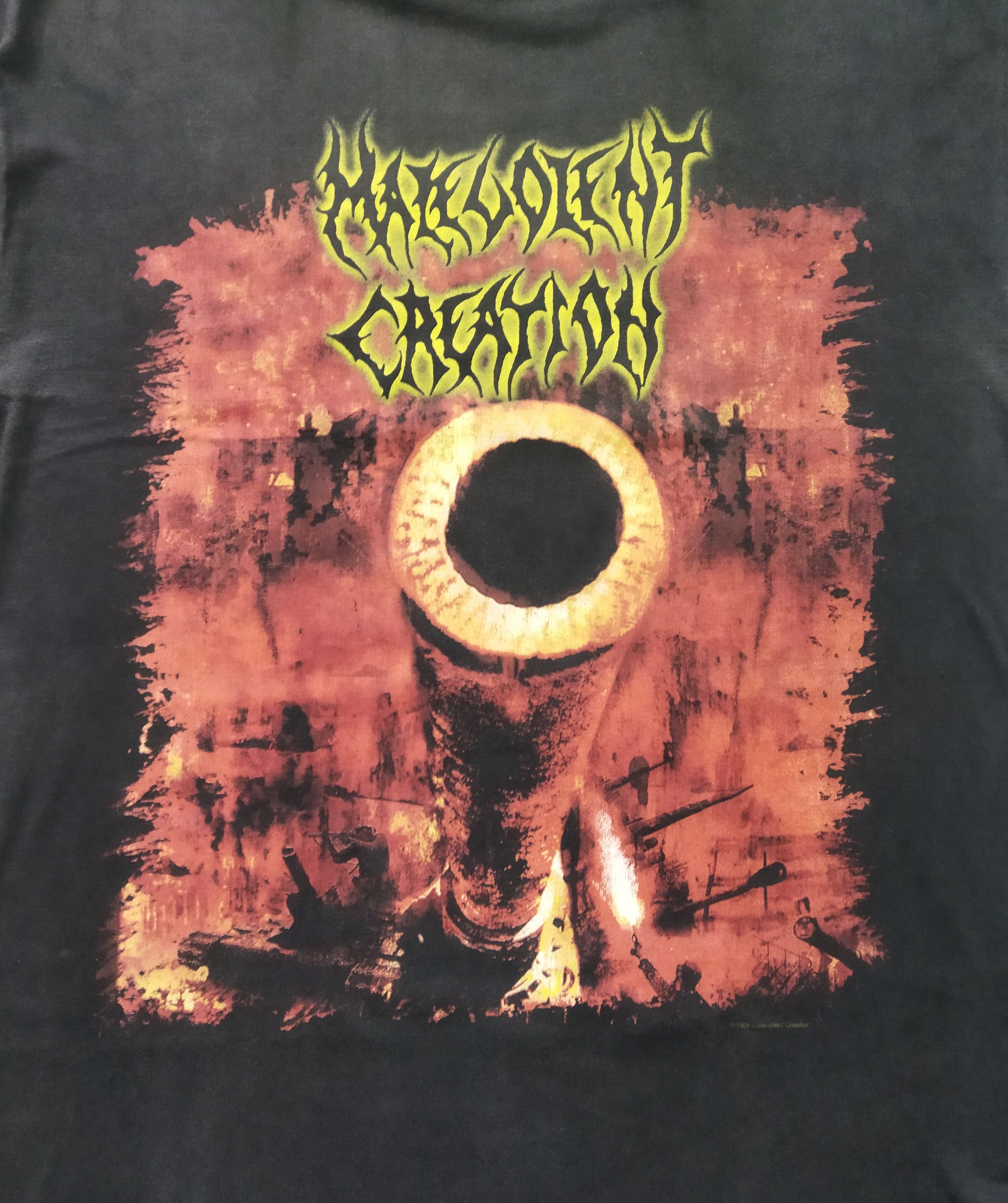 Band Tees MALEVOLENT CREATION warkult world Tour 2005 Size US L / EU 52-54 / 3 - 2 Thumbnail