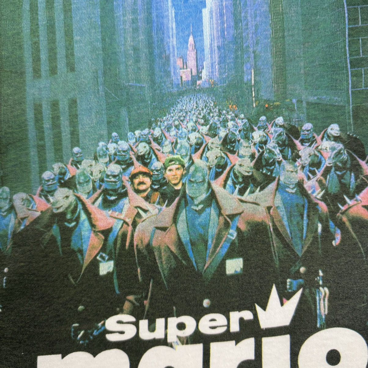 Nintendo × Vintage Vintage Super Mario Movie by Nintendo Promo T-shirt Size US L / EU 52-54 / 3 - 7 Thumbnail