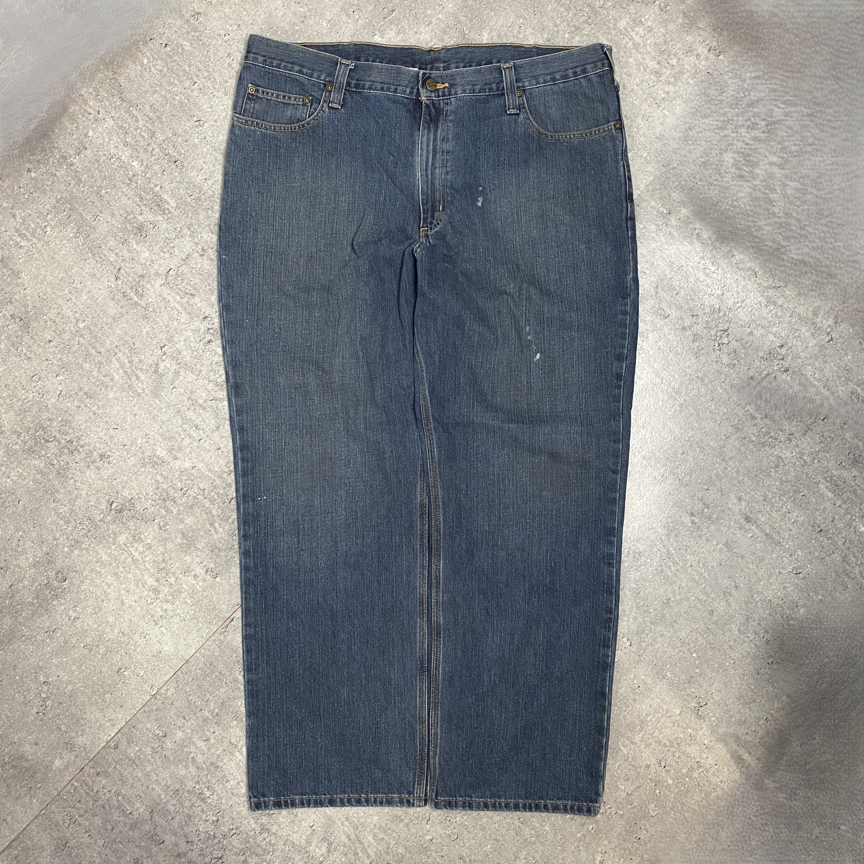 Carhartt × Rap Tees × Vintage Carharrt workwear baggy jeans - W40 Size US 40 / EU 56 - 2 Thumbnail