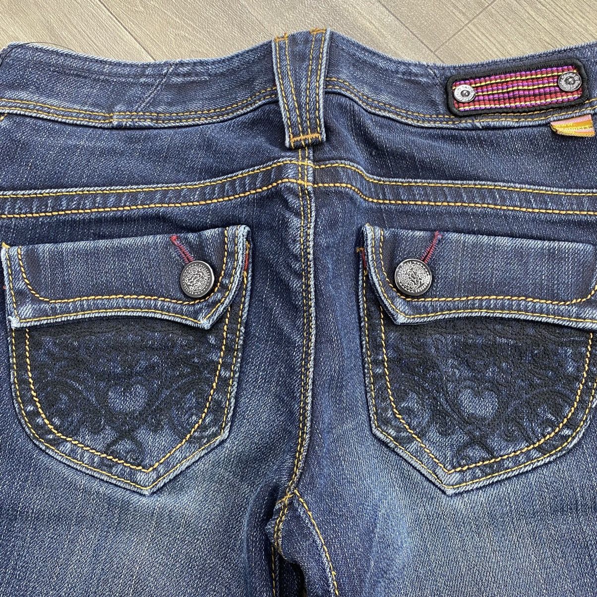 Japanese Brand 2000s Brappers Ifsixwasnine Lgb Goa Bootcut Flared Jeans Size US 26 / EU 42 - 16 Thumbnail