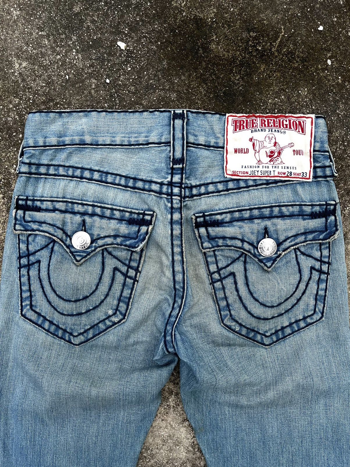 If Six Was Nine × Le Grande Bleu (L.G.B.) × True Religion True Religion Flared Denim Pants Size US 31 - 5 Thumbnail