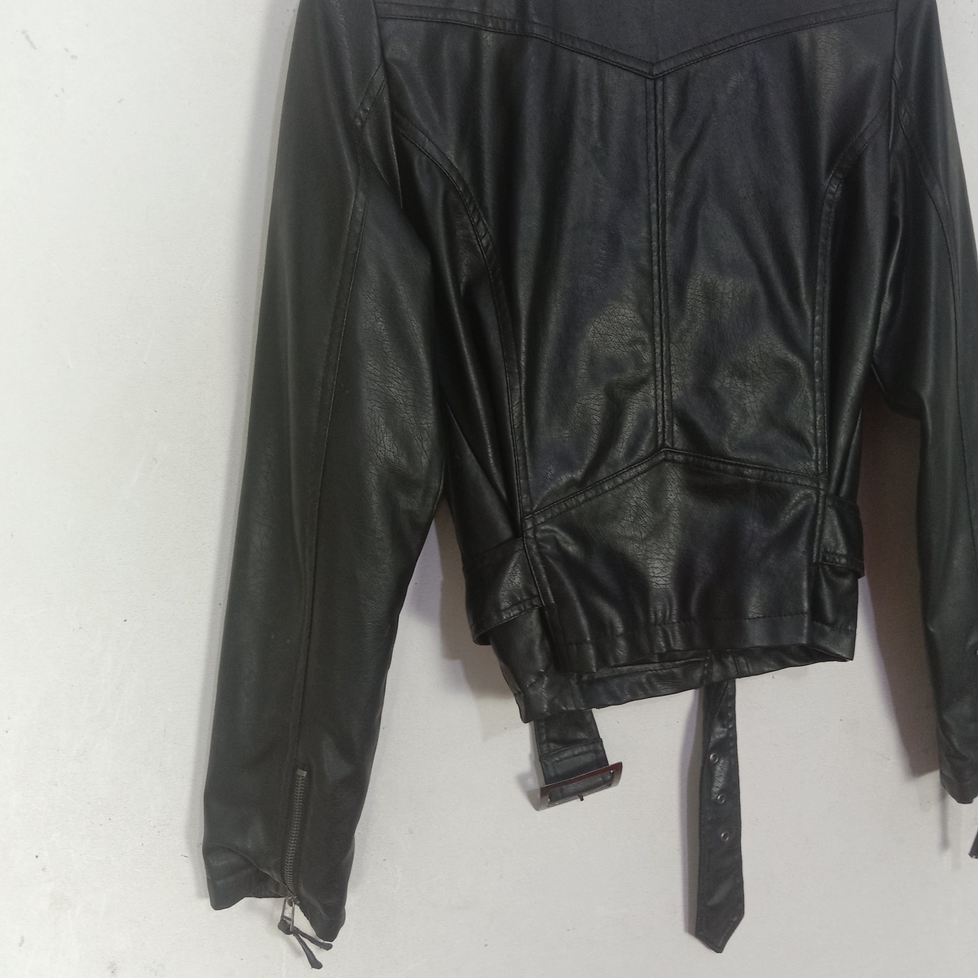 Japanese Brand Jay Jays Black Faux Double Collar Jacket Size XS / US 0-2 / IT 36-38 - 7 Thumbnail