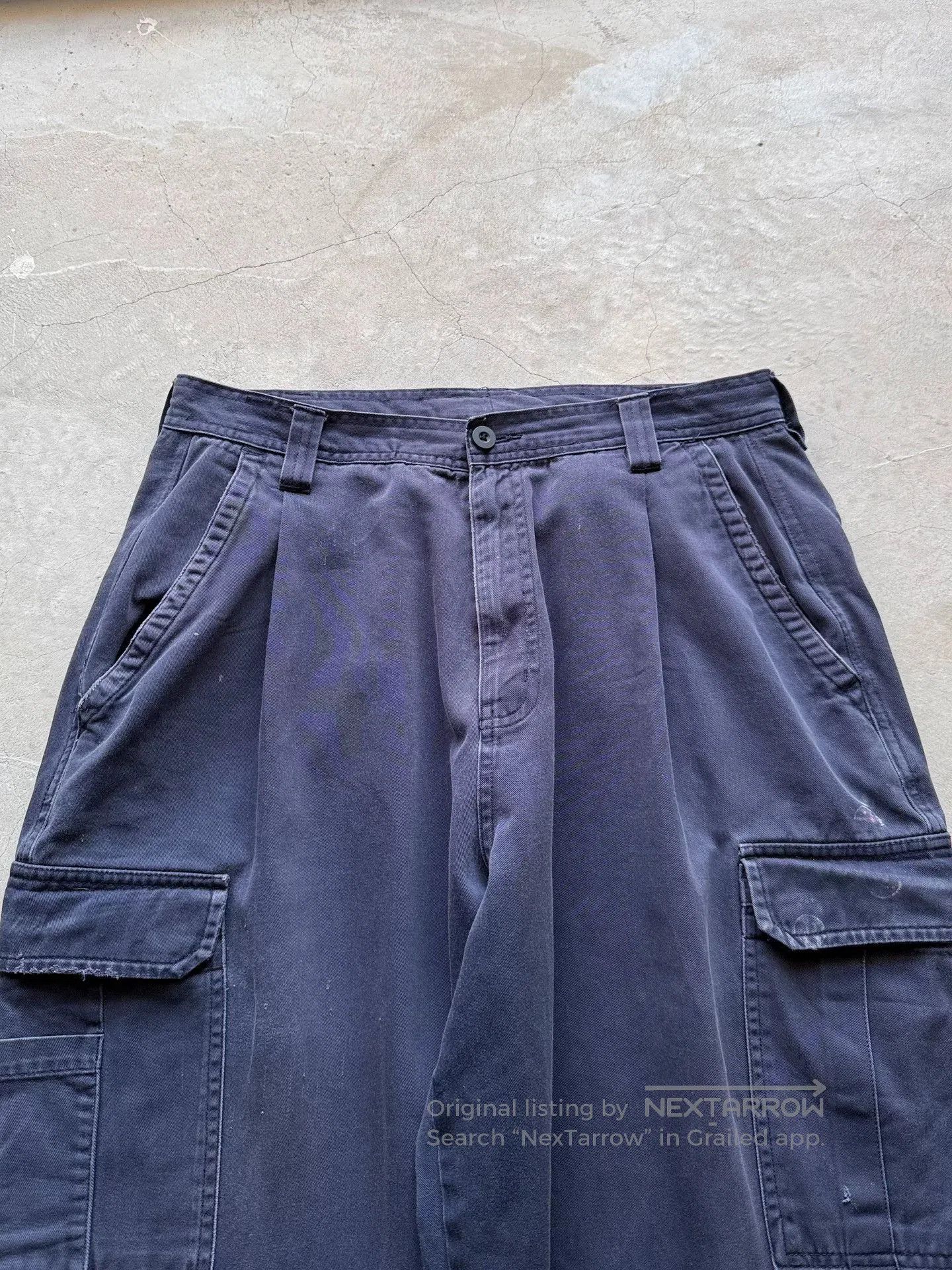 Vintage Vintage 90s Baggy Cargo Pants. Size US 32 / EU 48 - 4 Thumbnail