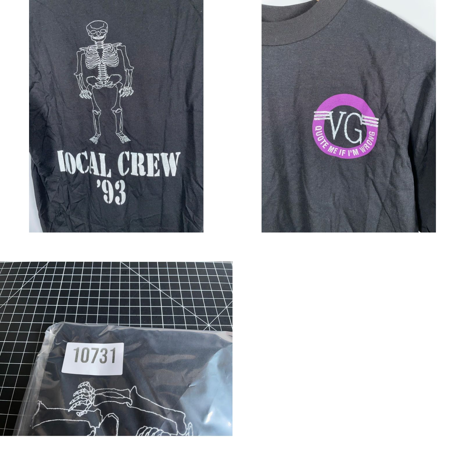Hanes VINTAGE Hanes 90s Vince Gill Tour Crew T-Shirt M Black Short Sleeve Graphic Print Double-Sided 1993 Mens XL tag (measures more like Medium) Size US M / EU 48-50 / 2 - 8 Thumbnail