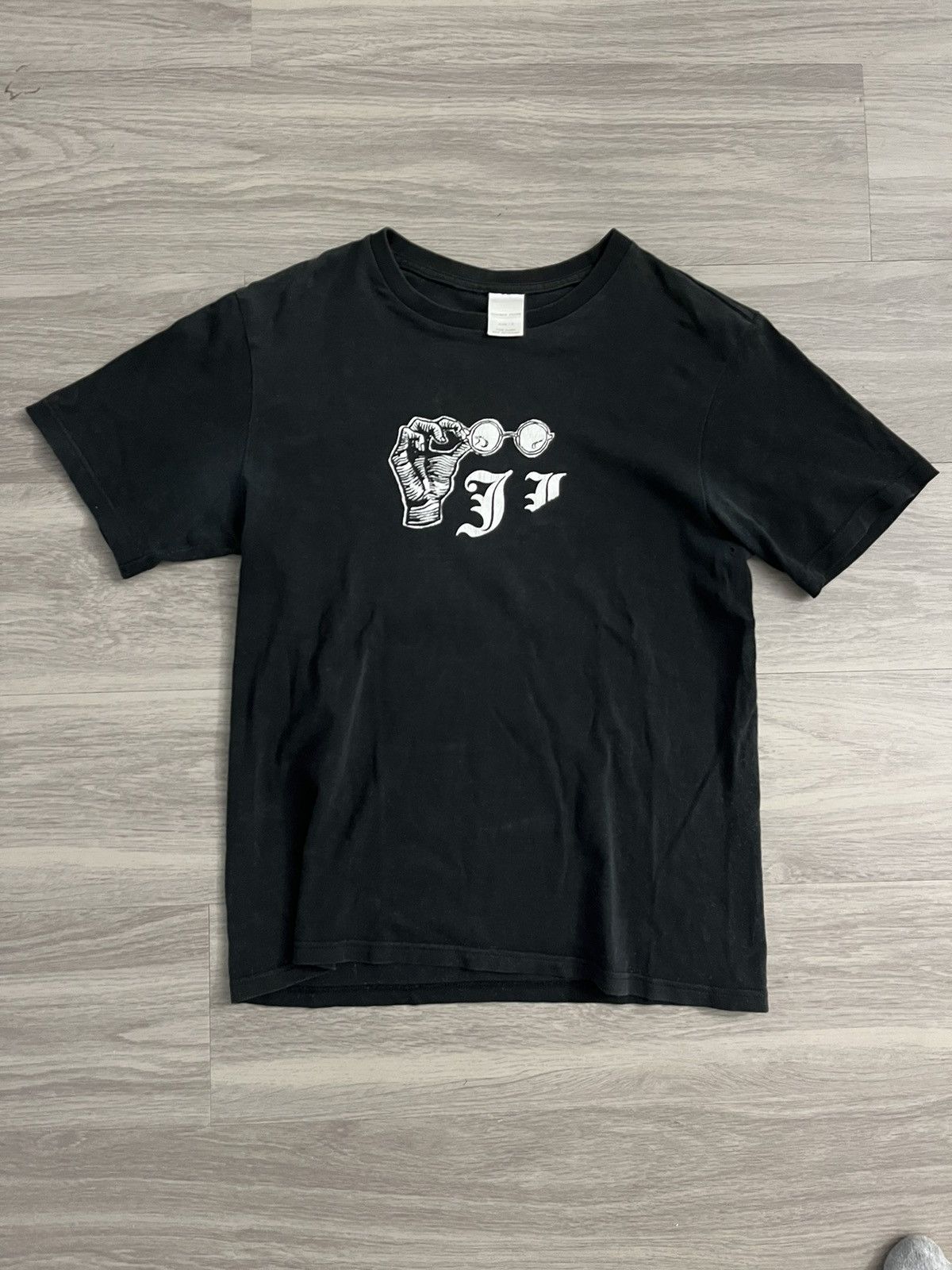 image of Number N Ine Number (N)Ine T Shirt in Black, Men's (Size Medium)