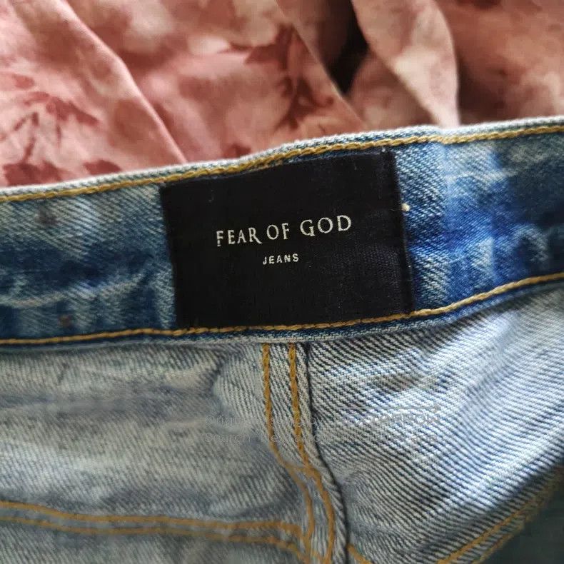Fear of God fear of god Blue water ripples Size US 31 - 7 Thumbnail