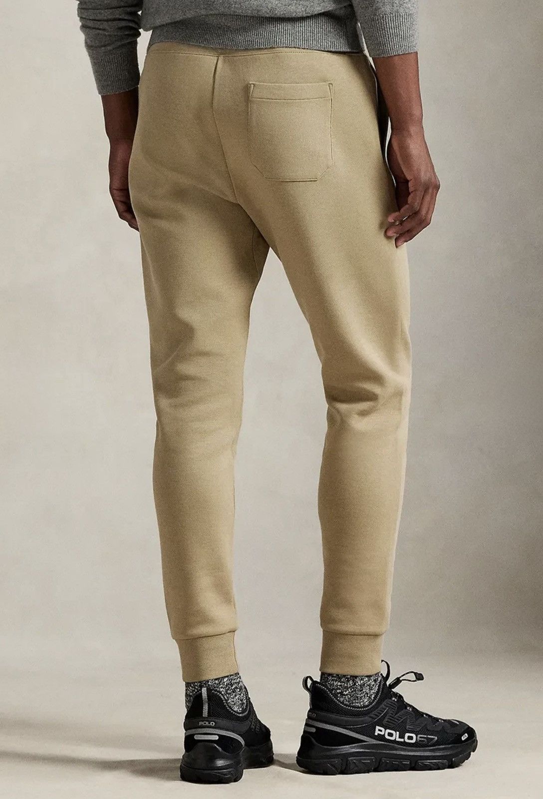 Polo Ralph Lauren 🇺🇸 NWT❗️Polo Ralph Lauren Luxury Double-Knit Jogger Pant Beige Size US 32 / EU 48 - 4 Thumbnail