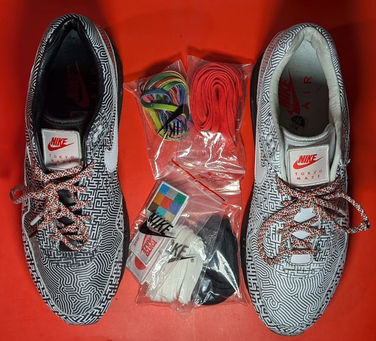 Nike Size 11 - Nike Air Max 1 On Air: Tokyo Maze Size US 11 / EU 44 - 4 Thumbnail