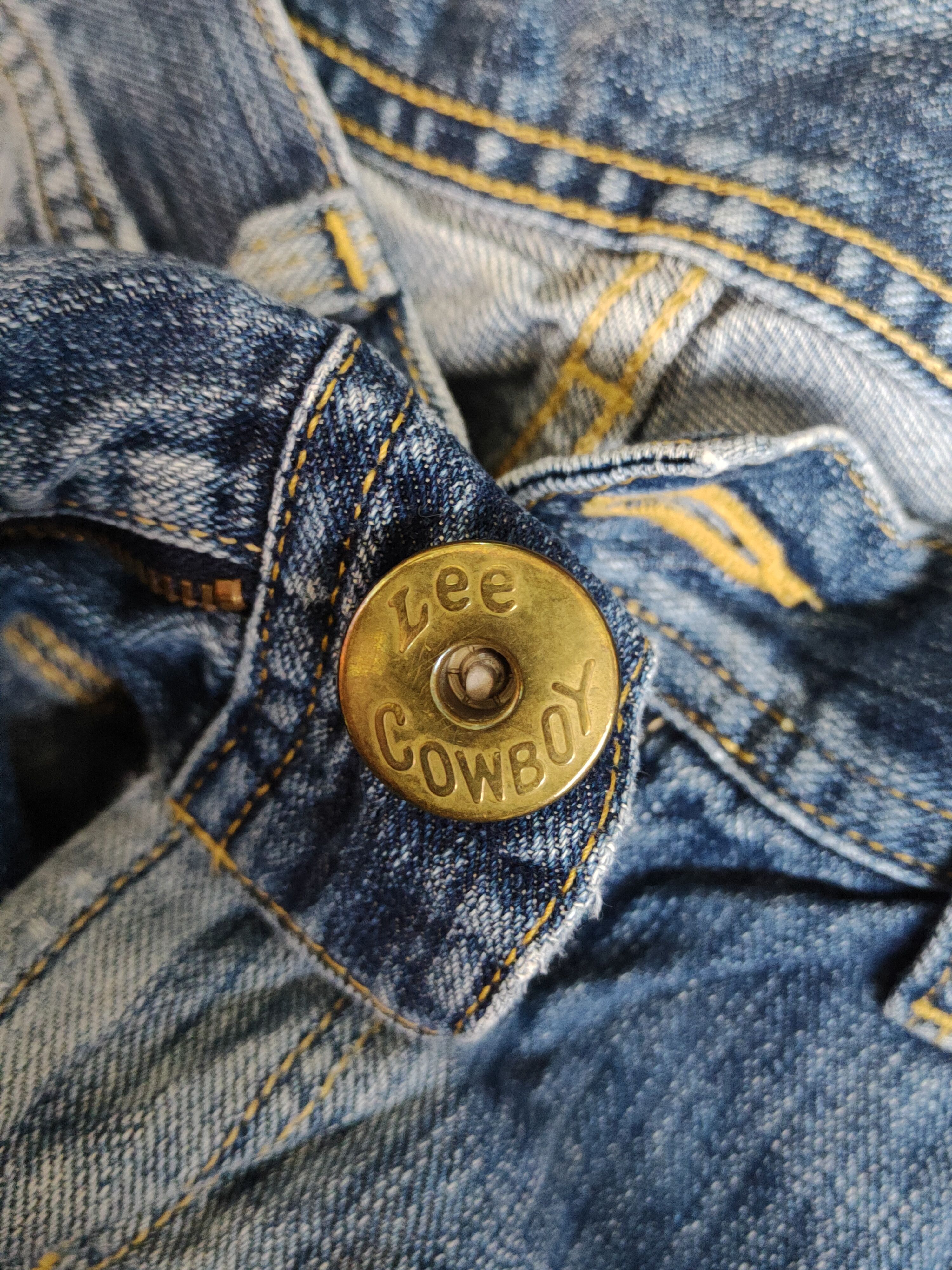 Japanese Brand Lee Blue Distressed Ripped Jeans #S2200 Size US 36 / EU 52 - 18 Thumbnail