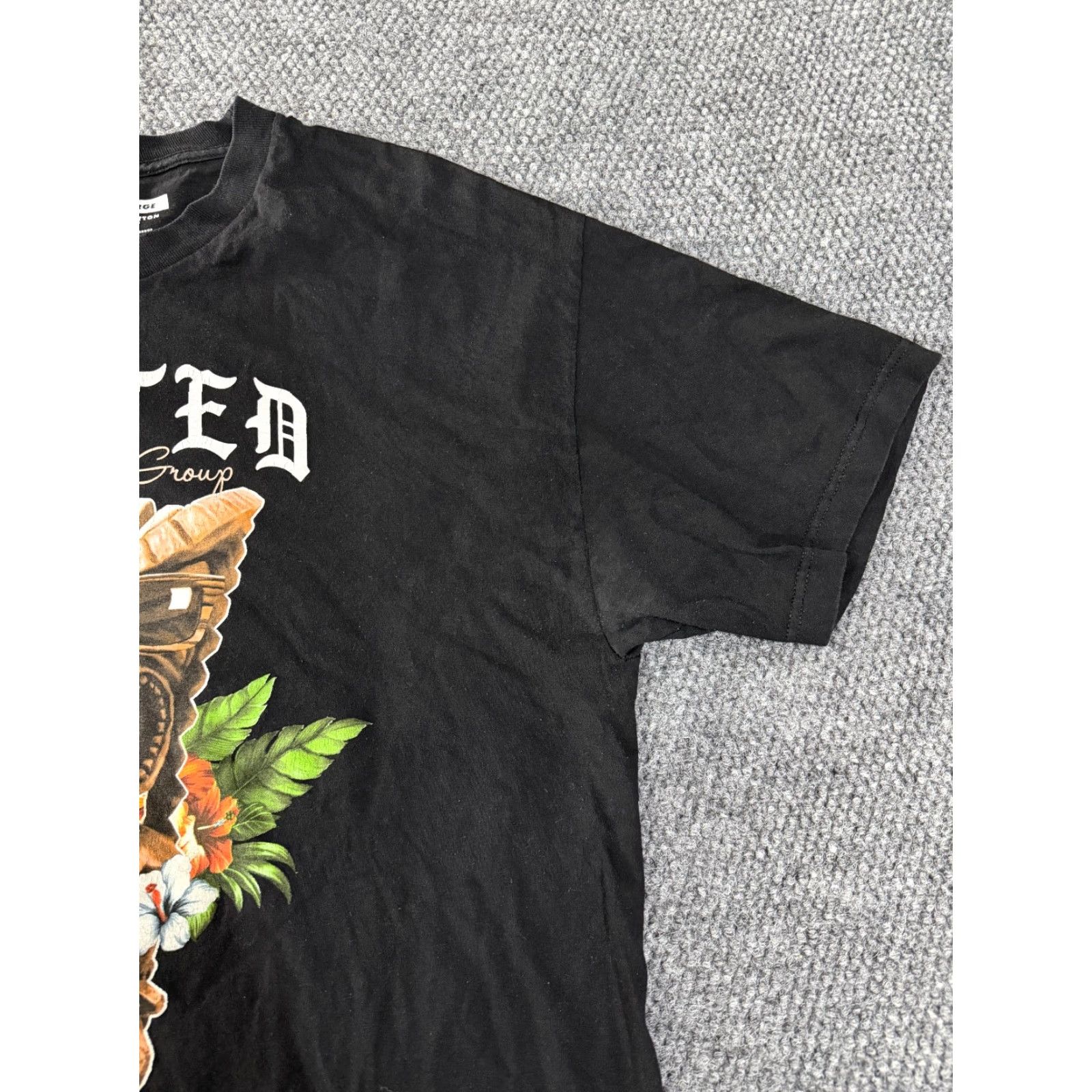 Vintage LRG graphic t shirt mens XL black skull tropical streetwear hiphop culture Shirt Mens XL Black Skull Tropical Streetwear HipHop Culture Size US XL / EU 56 / 4 - 3 Thumbnail
