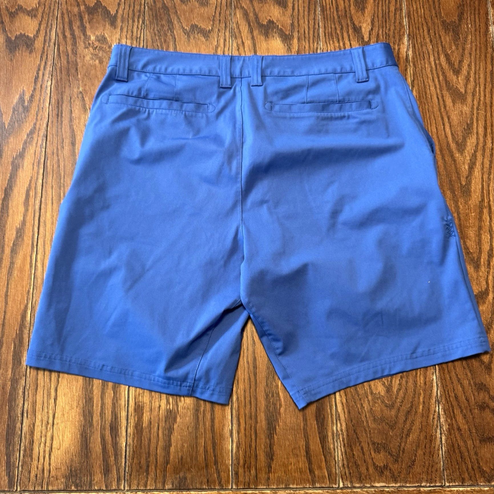 Rhone Rhone Shorts Mens 34 Performance Lightweight Golf Zip Pocket Caliber Chino Breathable Quick Dry Pockets 100273 Blue Size US 34 / EU 50 - 6 Thumbnail