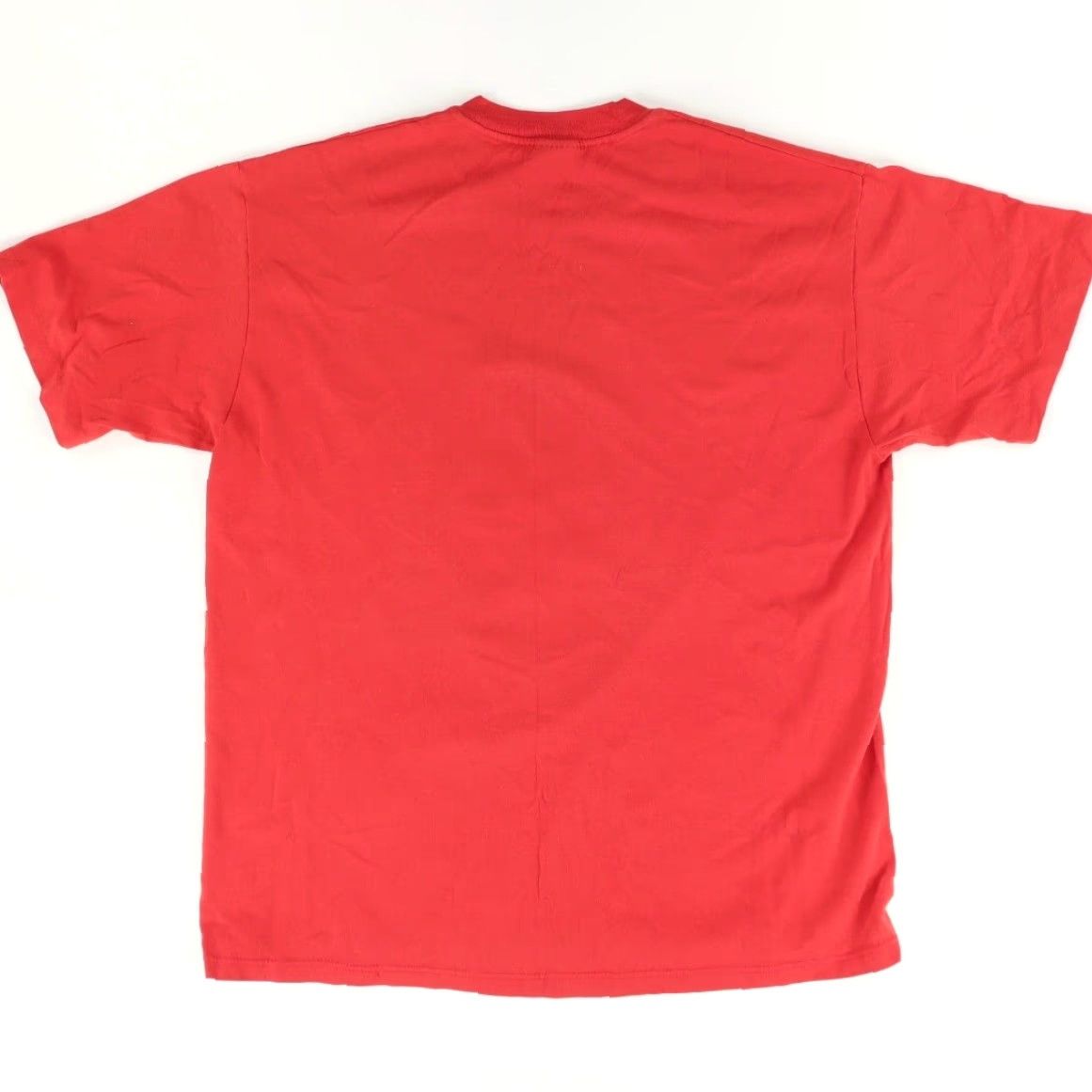 Vintage VINTAGE Stedman Shirt Men XL Red Novelty Teddy Bear Shoebox Greetings Solid T-Shirt Size US XL / EU 56 / 4 - 4 Thumbnail