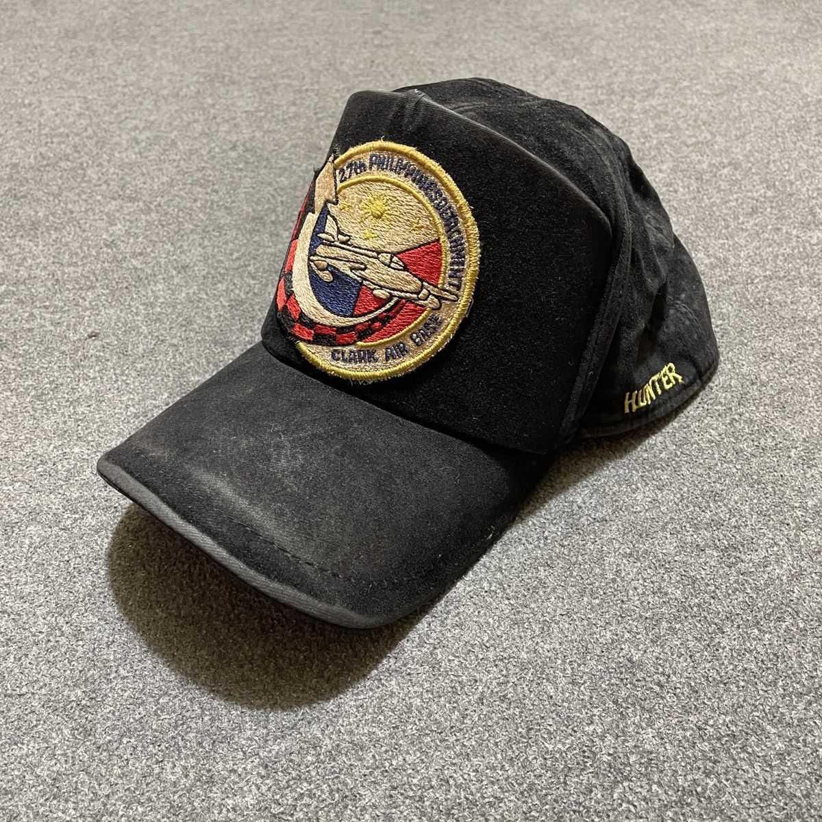 Vintage Vintage Hat Clark Air Base Philippines SouvenirMilitary Size ONE SIZE - 1 Thumbnail